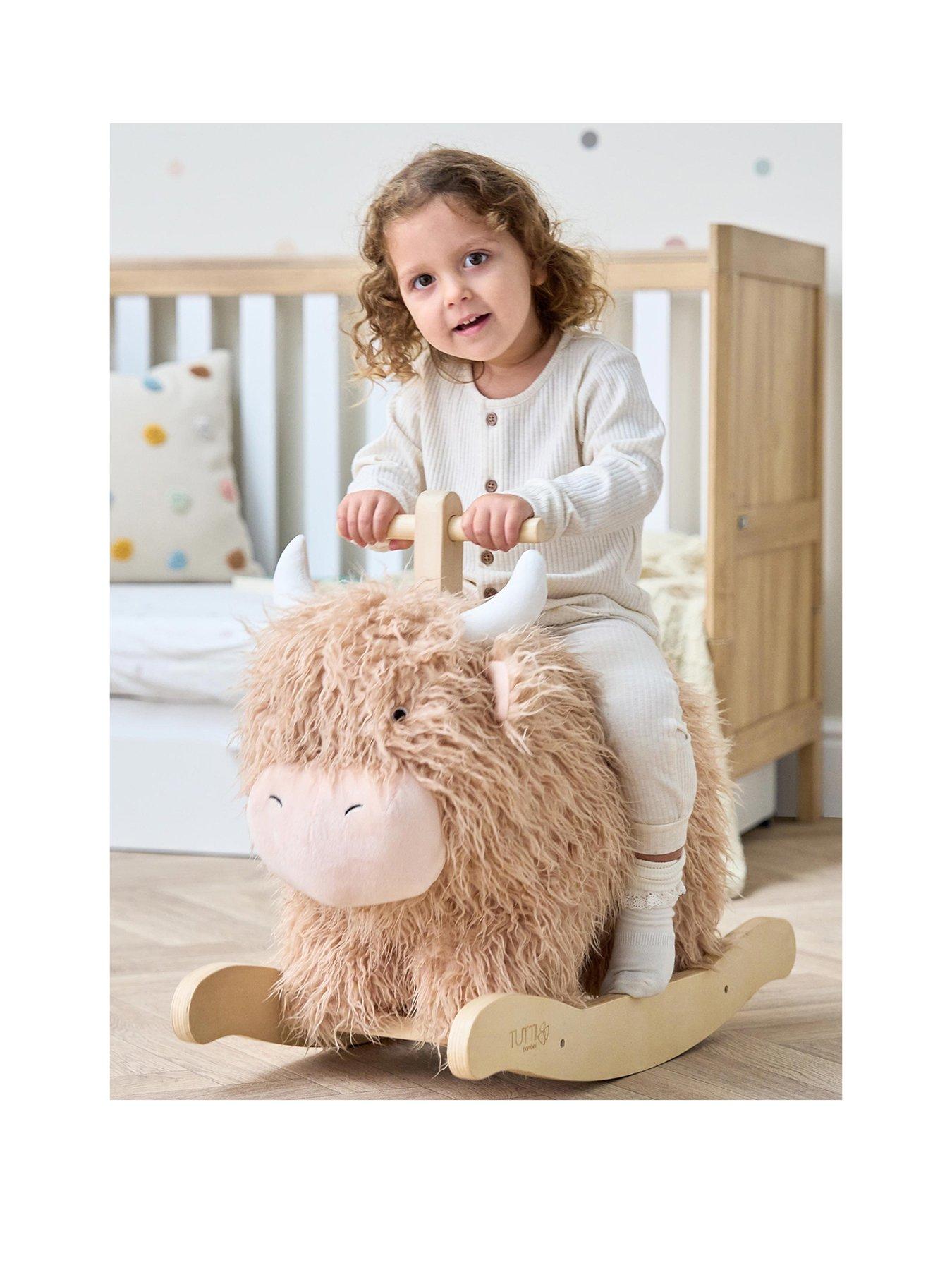  image of tutti-bambini-douglas-the-highland-cow-rocking-toy