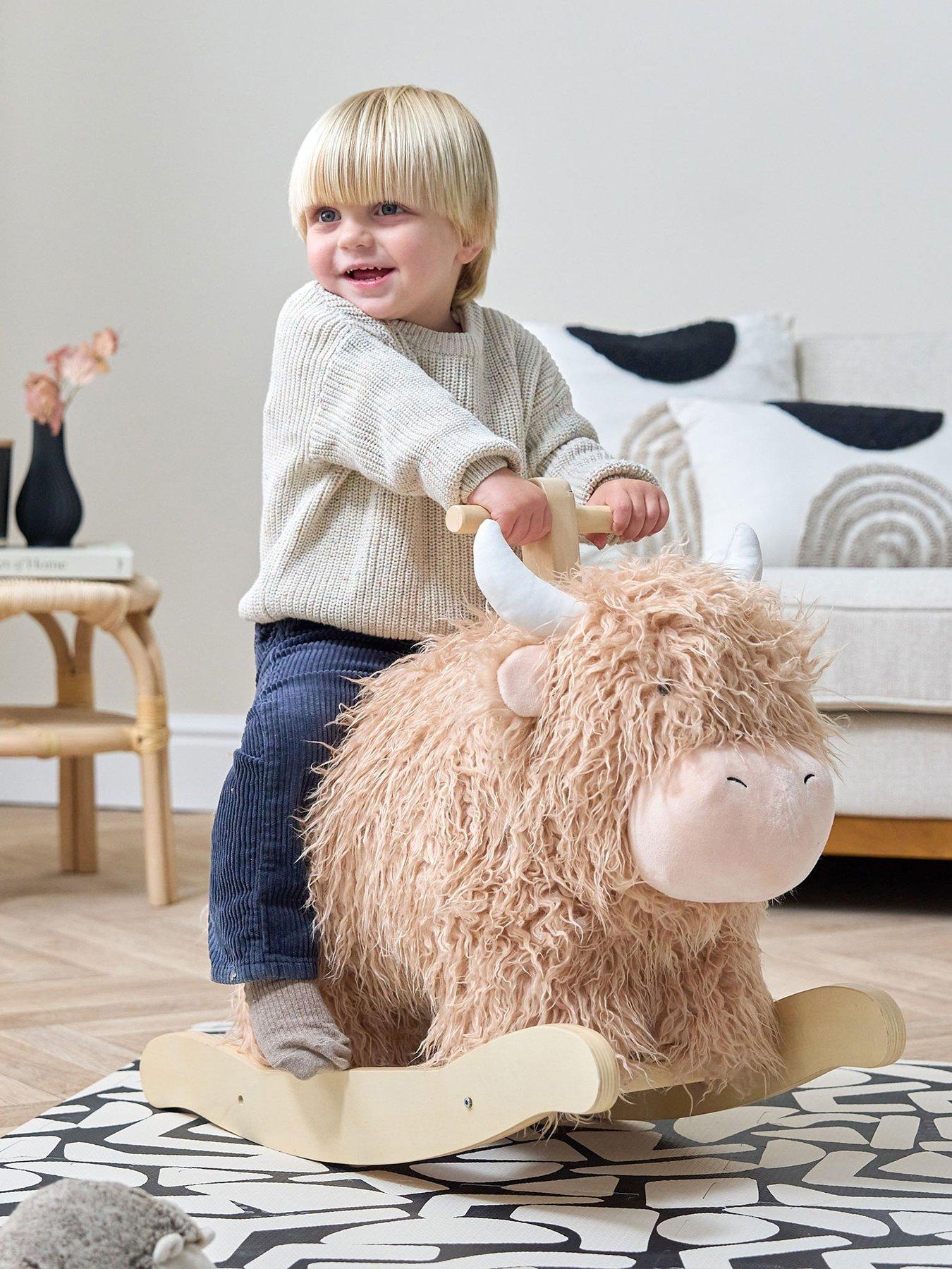 image of tutti-bambini-douglas-the-highland-cow-rocking-toy