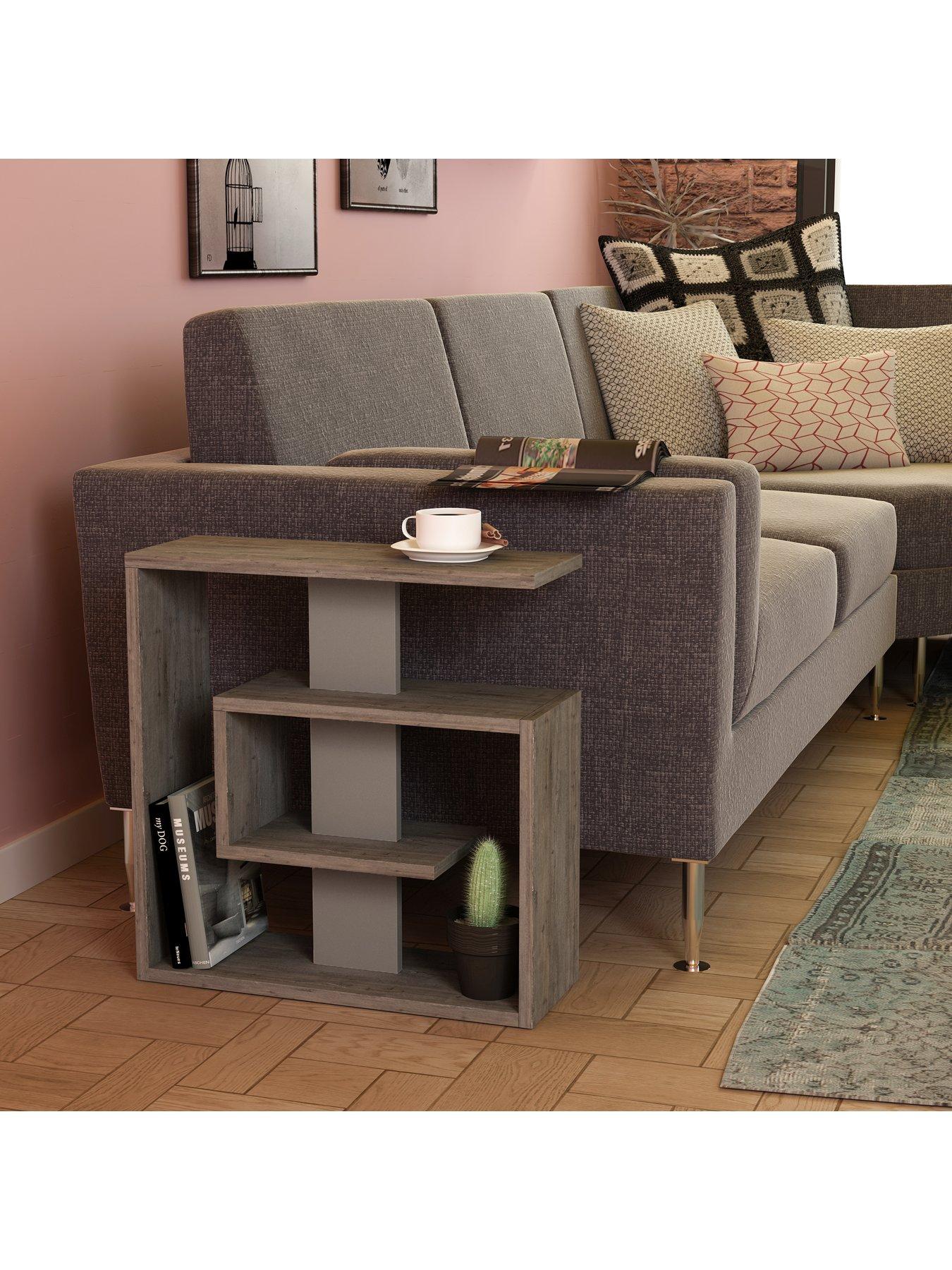  image of decortie-saly-side-table-coffeemocha