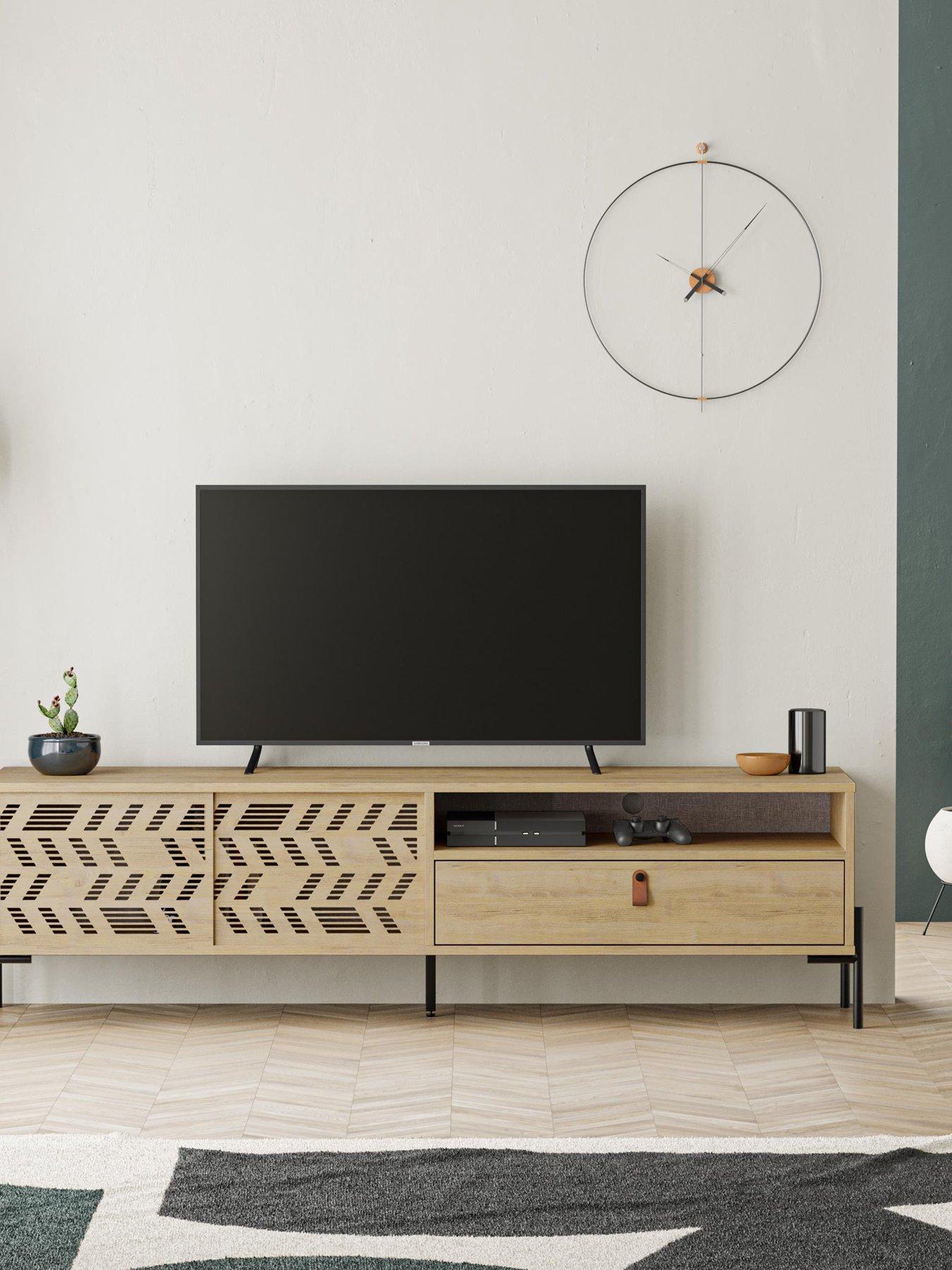 front image of decortie-dionysos-tv-stand-oak