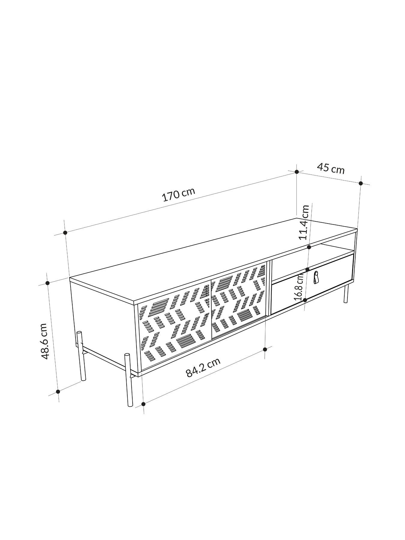  image of decortie-dionysos-tv-stand-oak