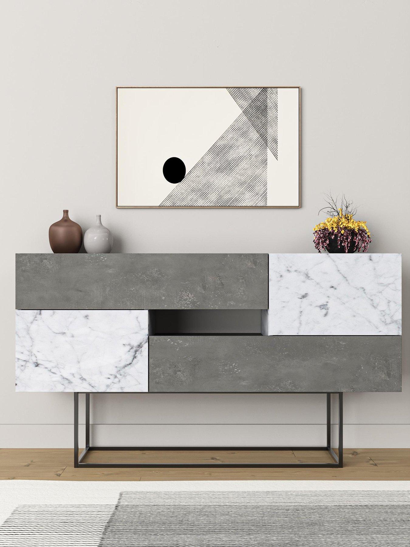 Decortie Eros Sideboard - Grey