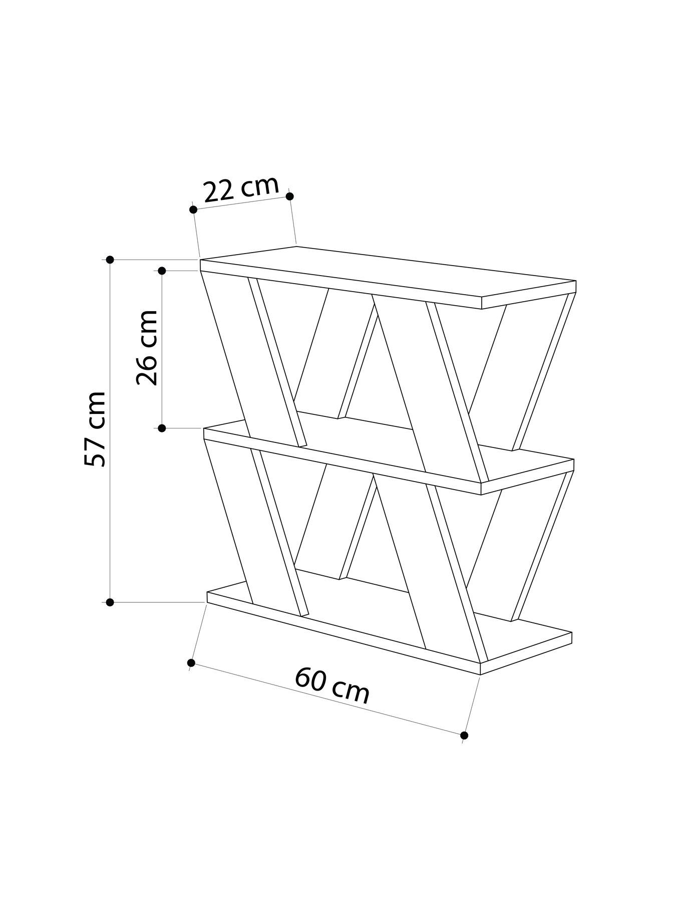 Image 6 of 7 of Decortie Lazena Sofa Side Table - Anthracite