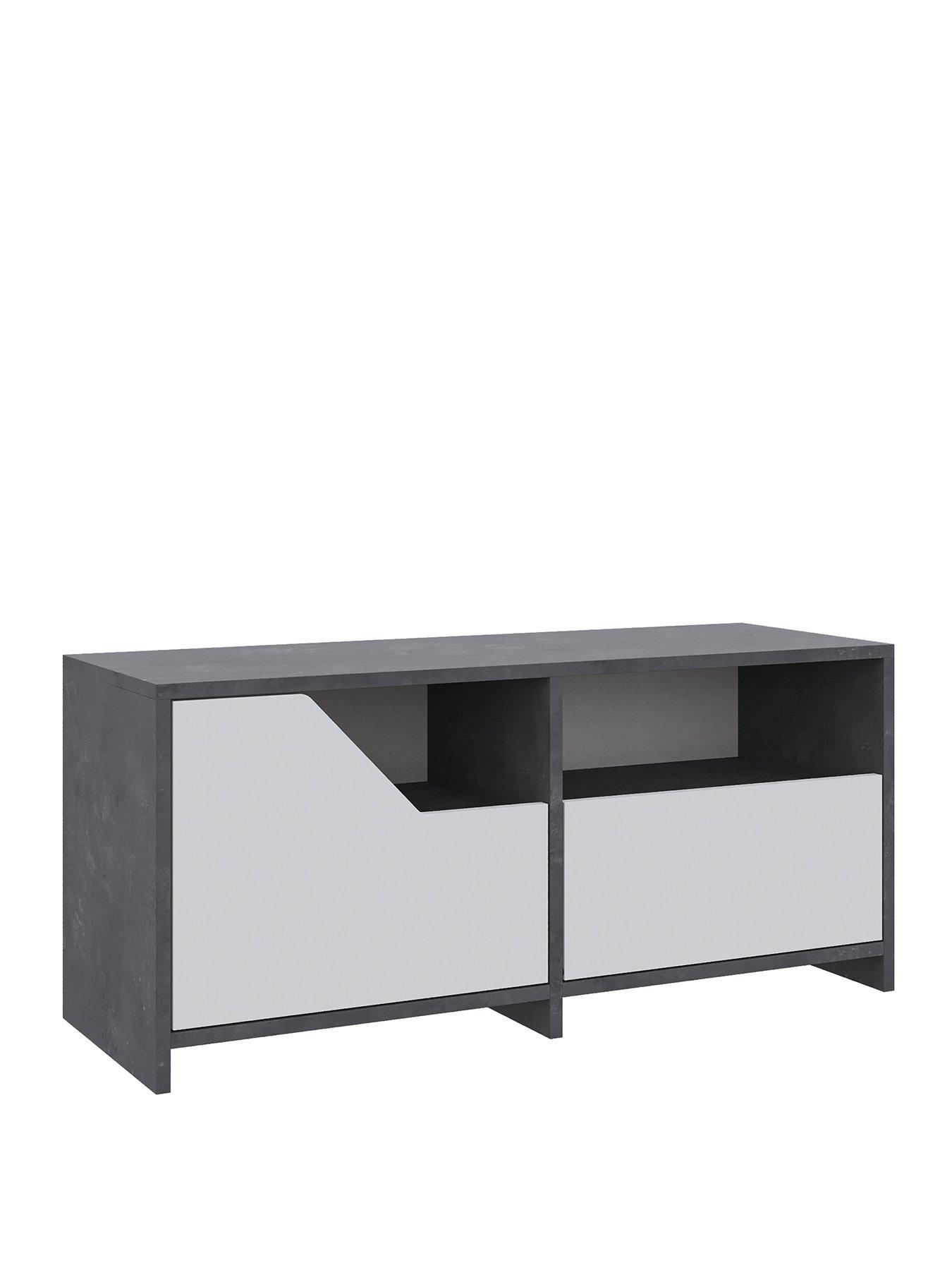  image of decortie-nexus-shoe-storage-bench-greywhite