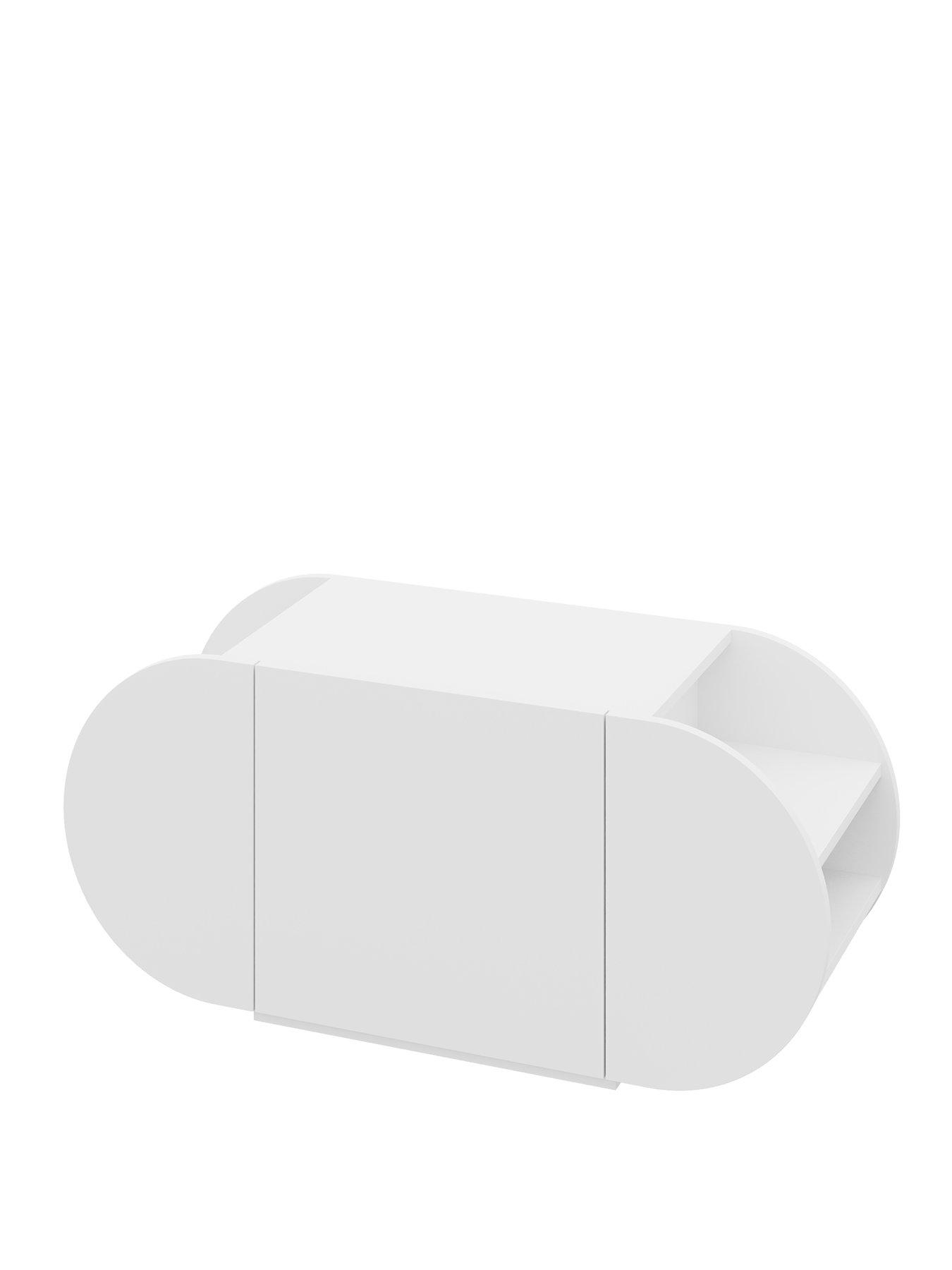  image of decortie-pozy-shoe-storage-bench-white