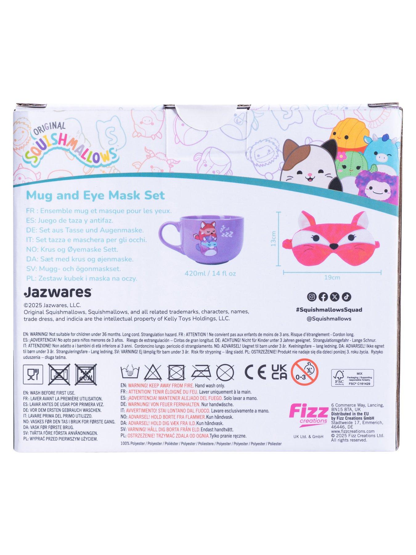 Image 6 of 6 of Squishmallows Mug and Eye Mask Gift Set