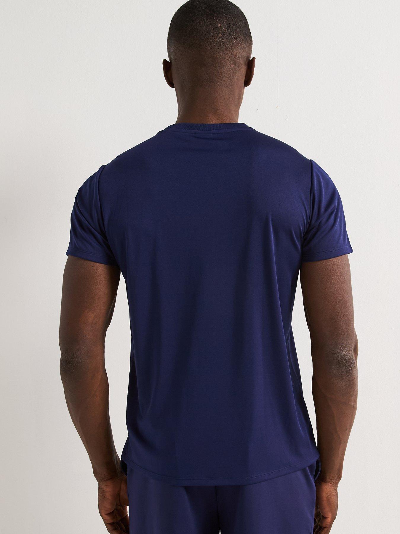 Image 2 of 5 of Liverpool FC Mens Poly T-Shirt - Navy