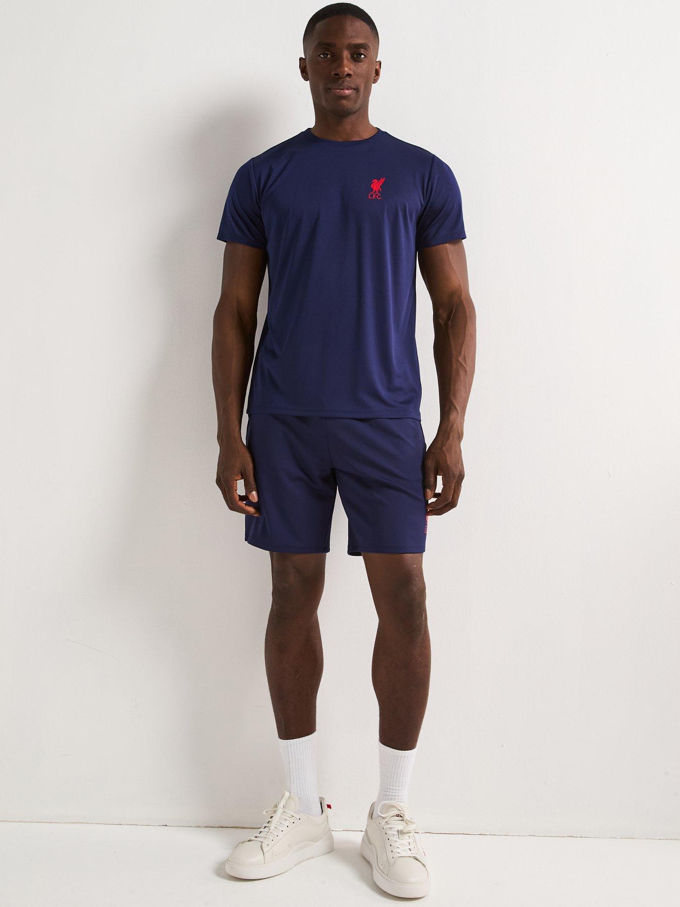 Image 3 of 5 of Liverpool FC Mens Poly T-Shirt - Navy