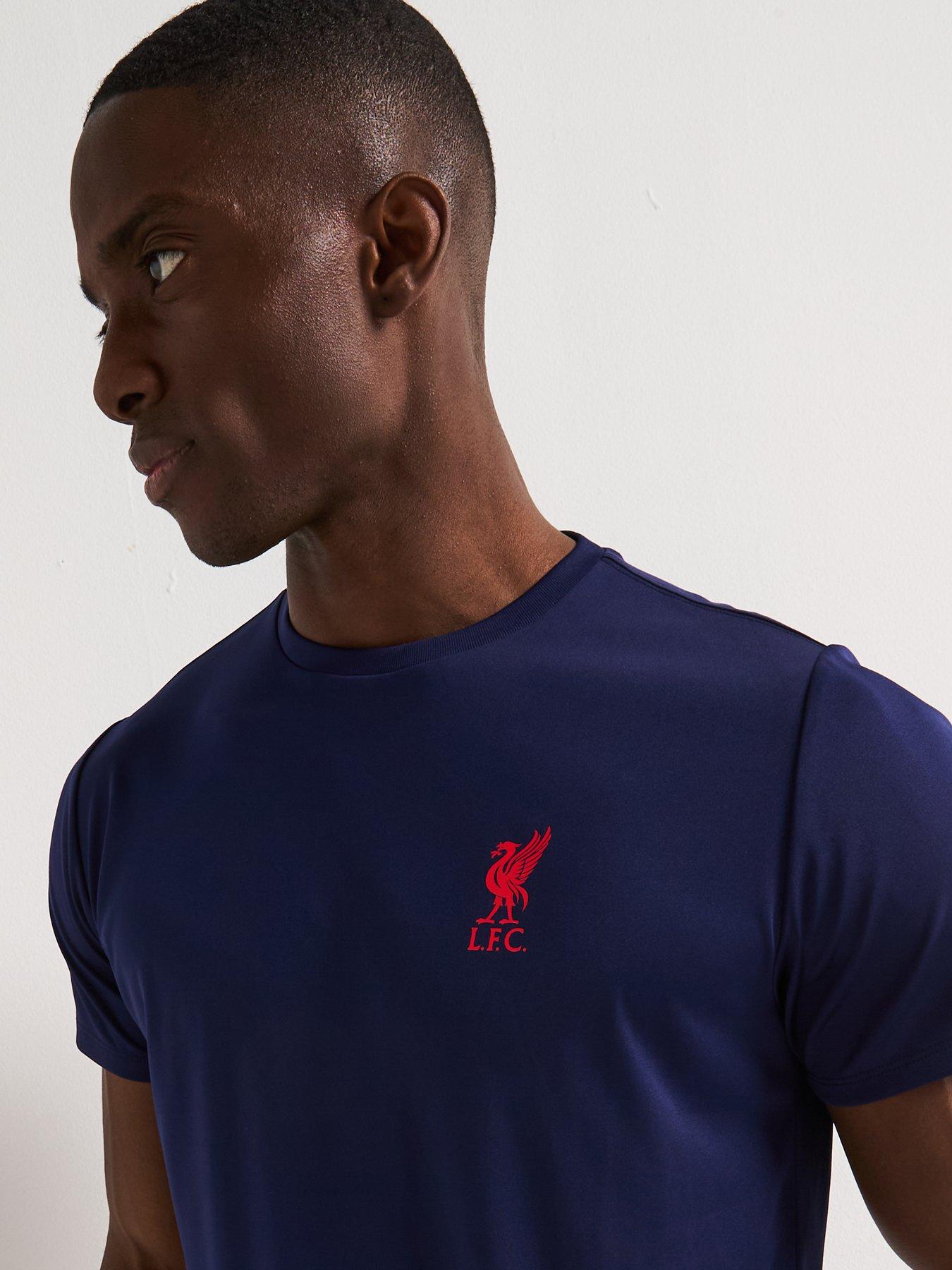 Image 4 of 5 of Liverpool FC Mens Poly T-Shirt - Navy