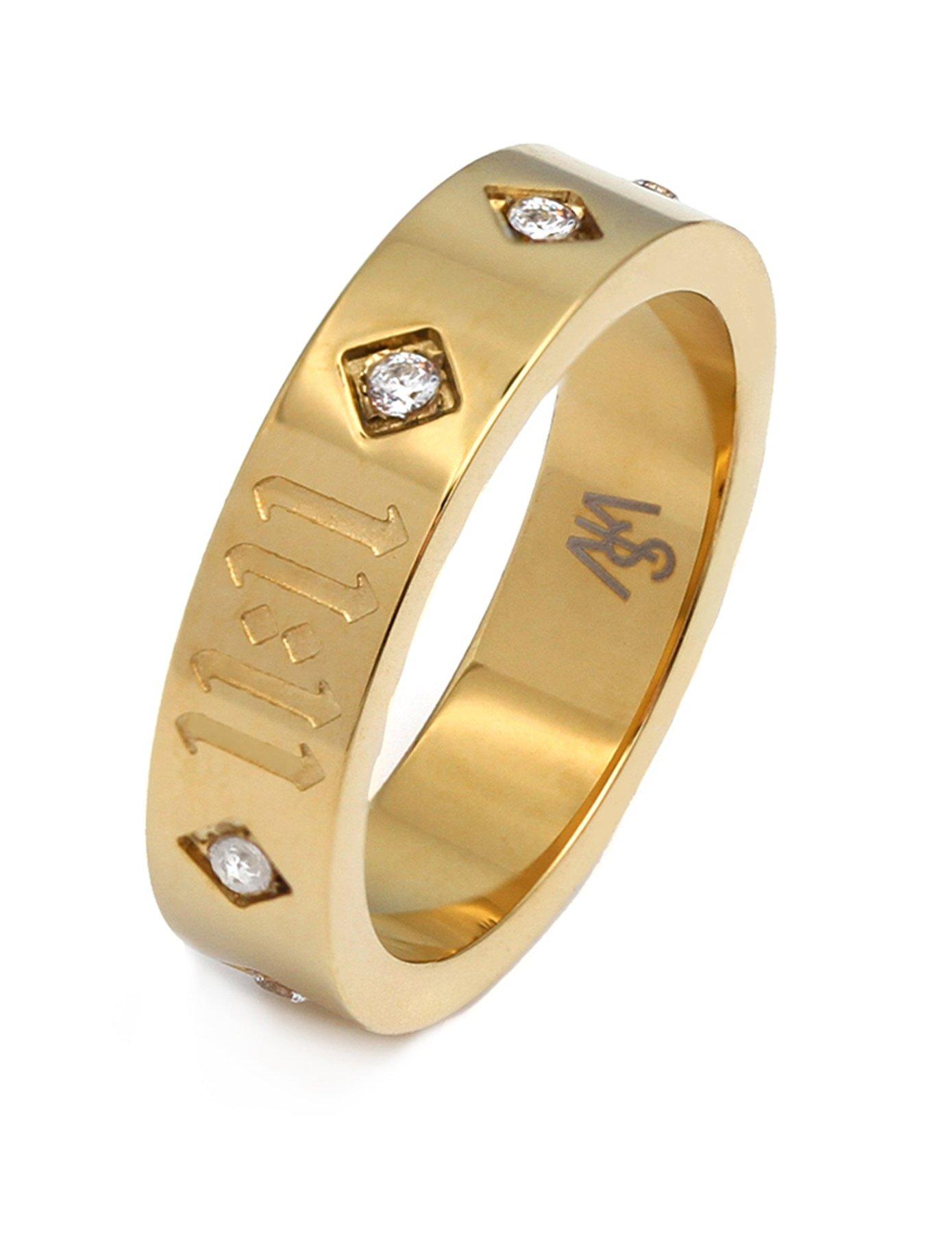 Image 1 of 5 of Say It With 11:11 Ring - Yellow Gold