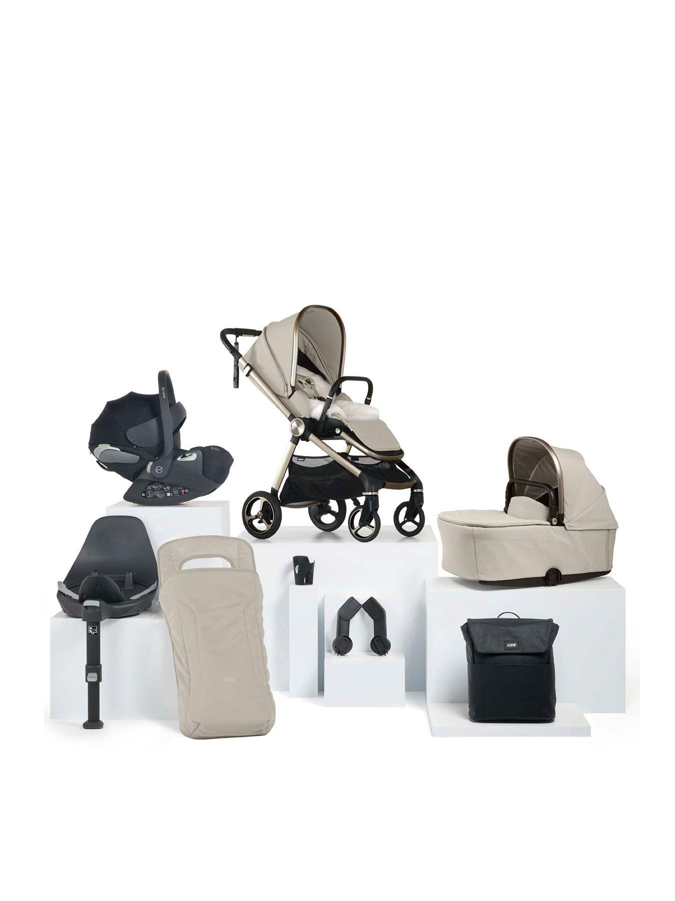 undefined Complete Kit - Cloud T Vardo Shell (Inc Pushchair, Carrycot, Adaptors, Cupholder, Bag, Footmuff, Cloud T & Isofix Base,liner)