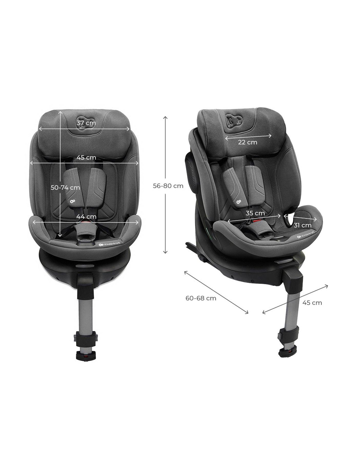  image of kinderkraft-xrider-2-i-size-car-seat-grey