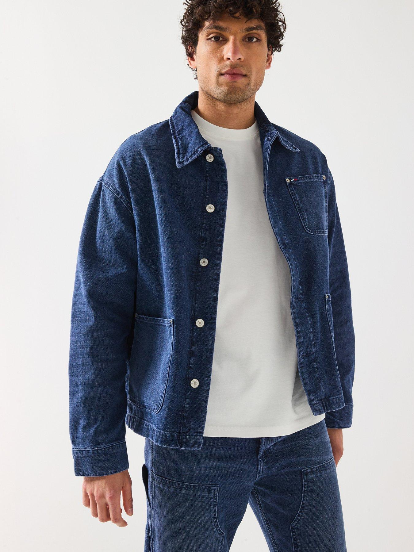 undefined Chore Field Denim Jacket - Blue