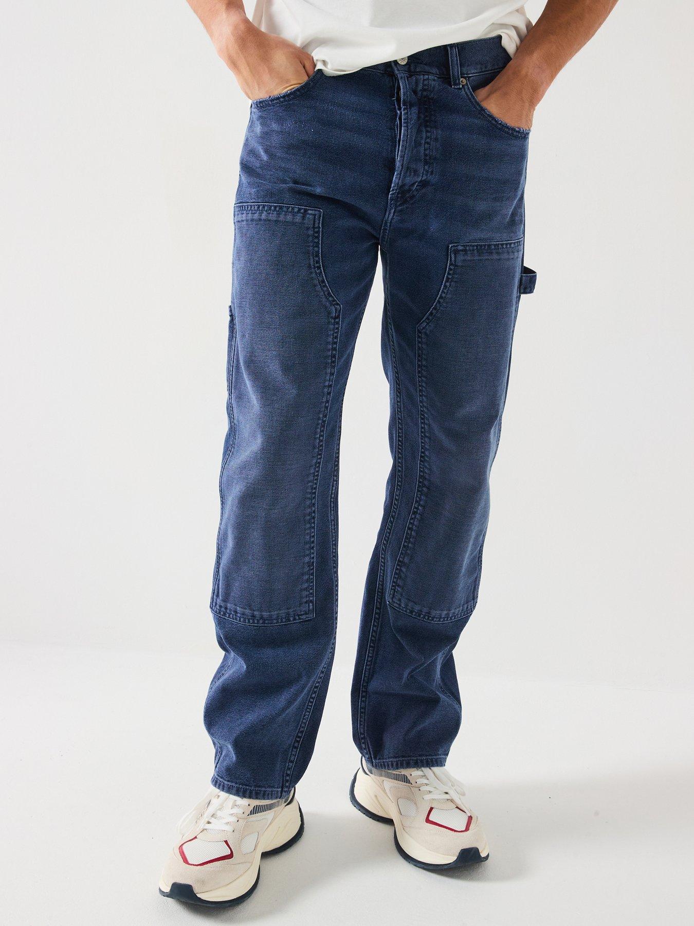 undefined Otis Regular Fit Carpenter Jeans - Blue