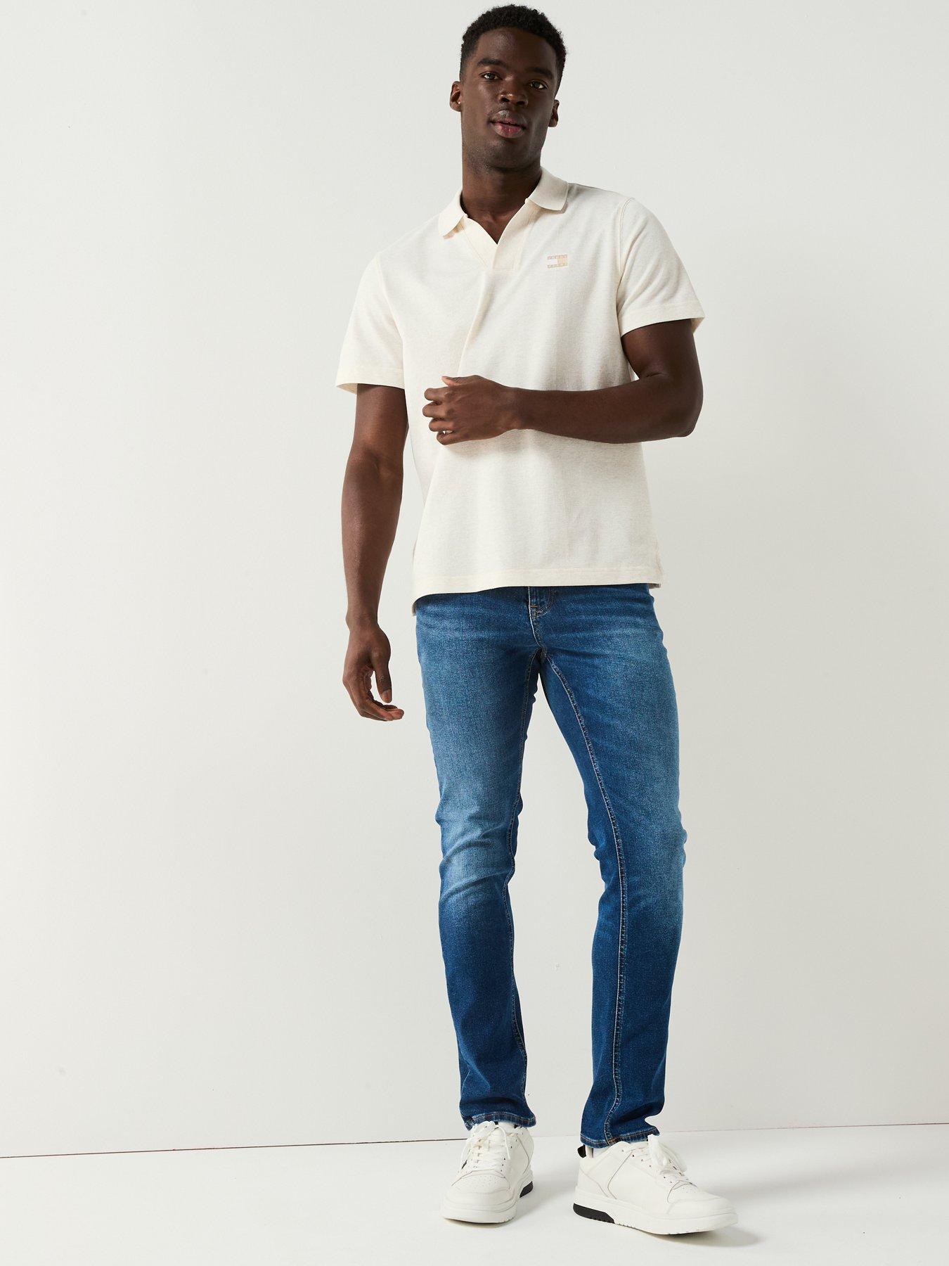 Image 3 of 5 of Tommy Jeans Scanton Slim Fit Jeans - Dark Wash