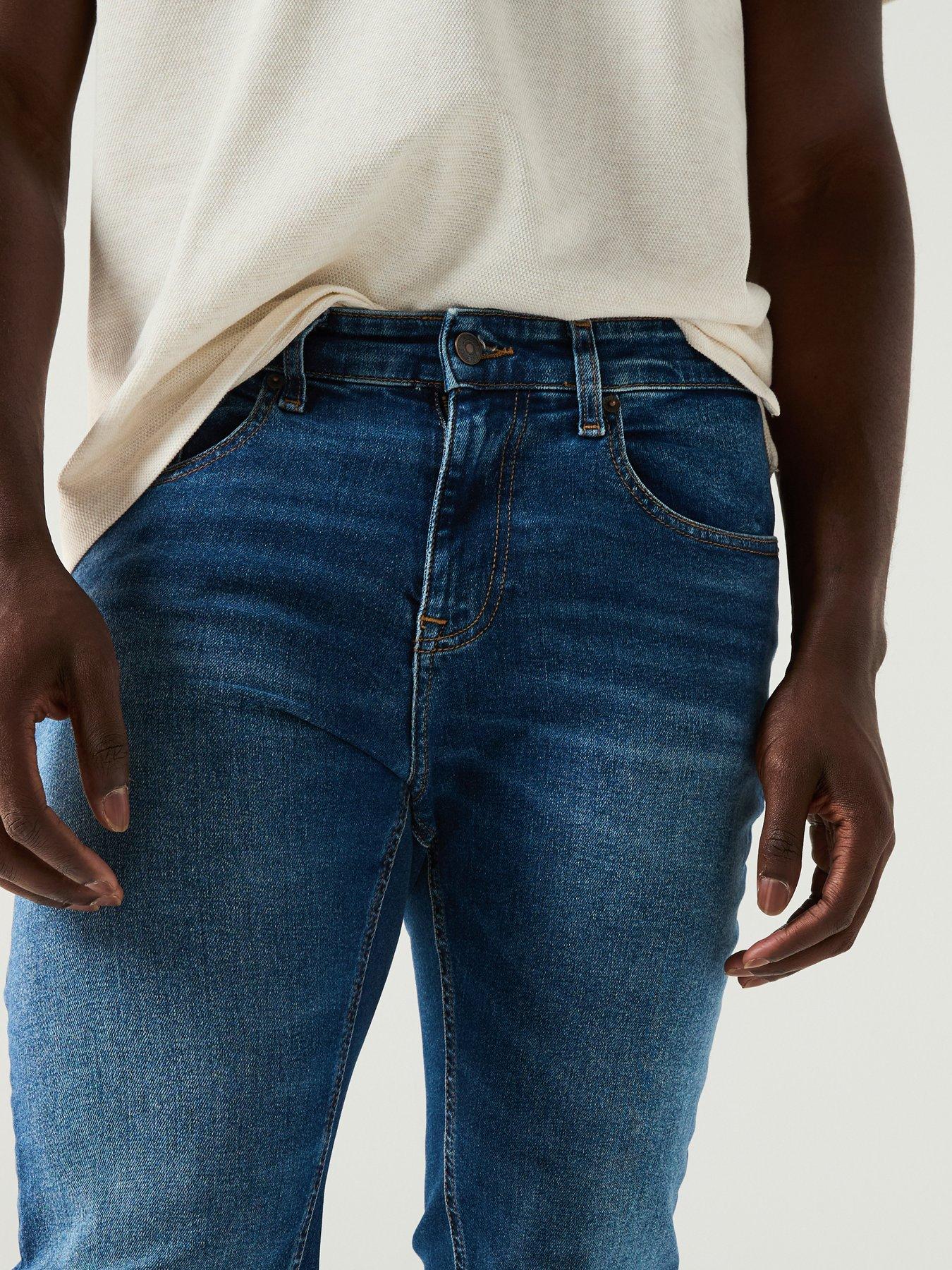 Image 4 of 5 of Tommy Jeans Scanton Slim Fit Jeans - Dark Wash