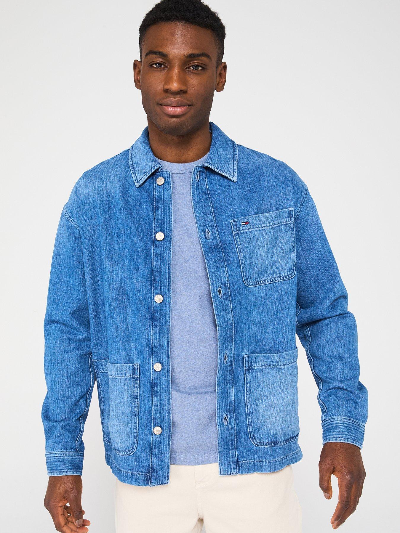 undefined Chore Field Lightweight Denim Jacket - Blue