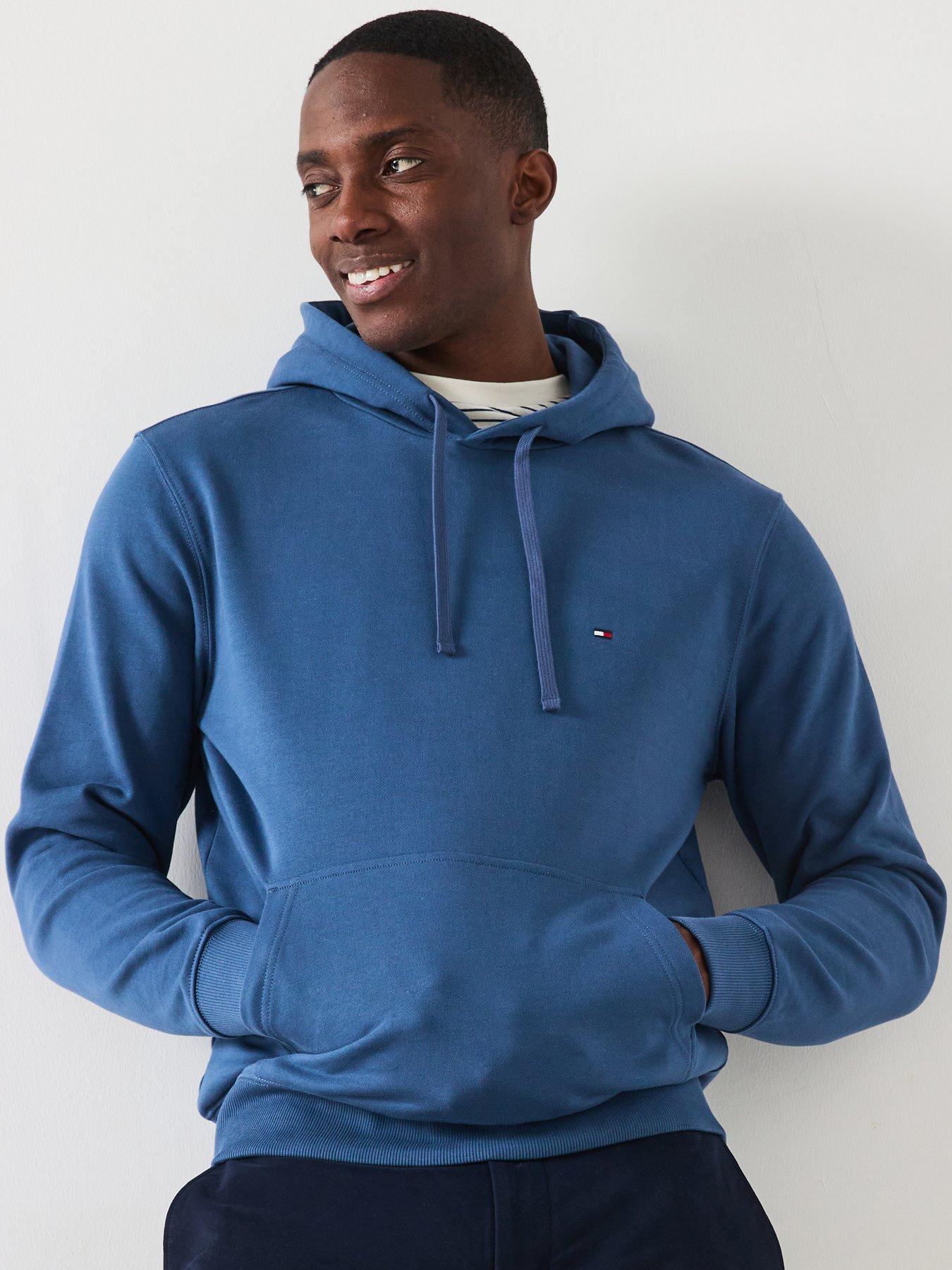 Image 1 of 6 of Tommy Hilfiger Essential Terry Hoodie - Blue