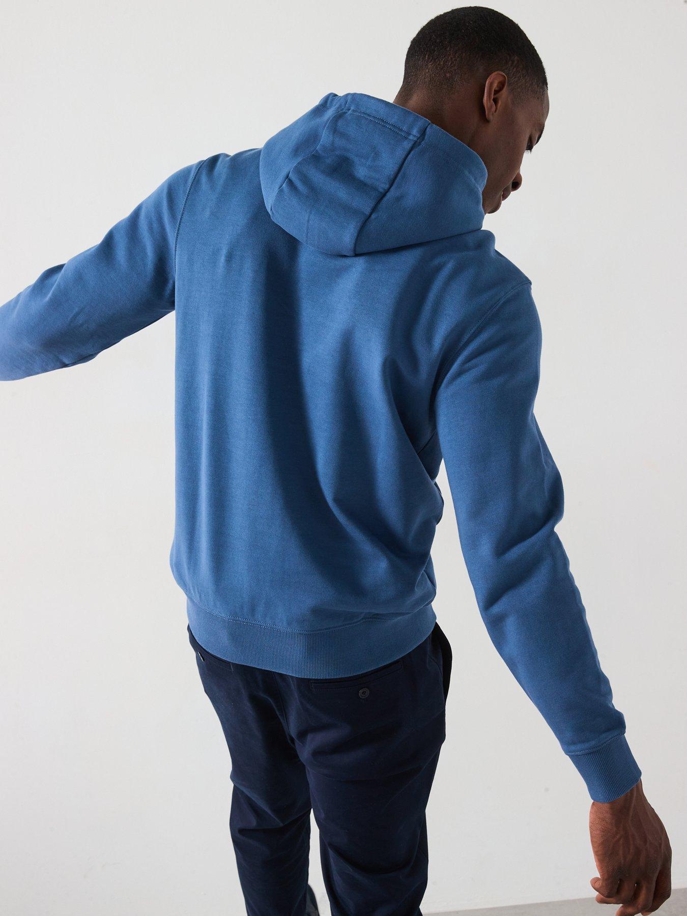 Image 2 of 6 of Tommy Hilfiger Essential Terry Hoodie - Blue