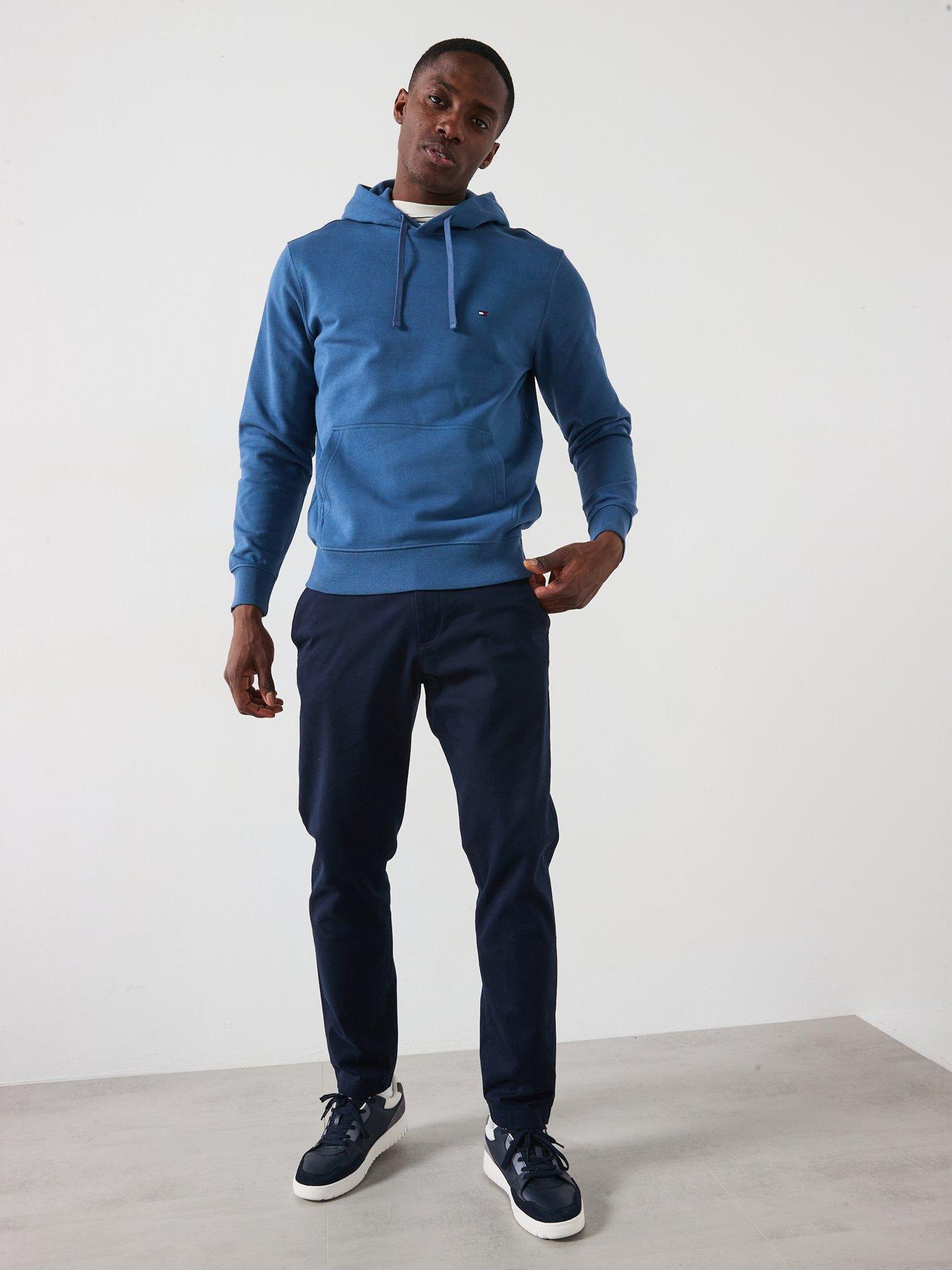 Image 3 of 6 of Tommy Hilfiger Essential Terry Hoodie - Blue