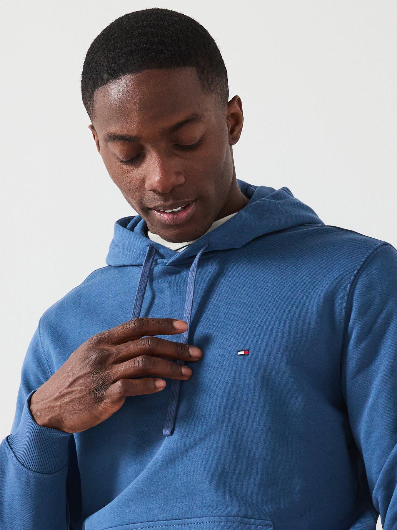 Image 4 of 6 of Tommy Hilfiger Essential Terry Hoodie - Blue