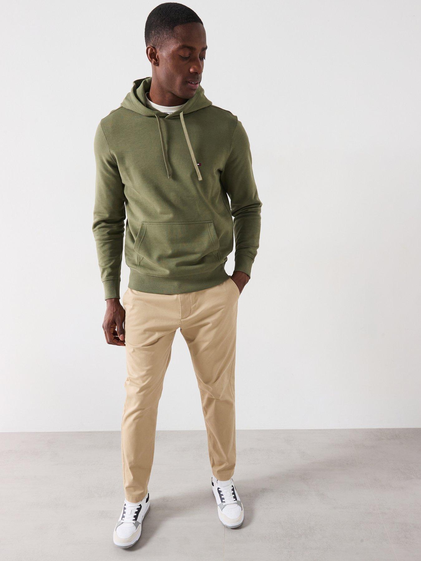 Image 3 of 6 of Tommy Hilfiger Essential Terry Hoodie - Green