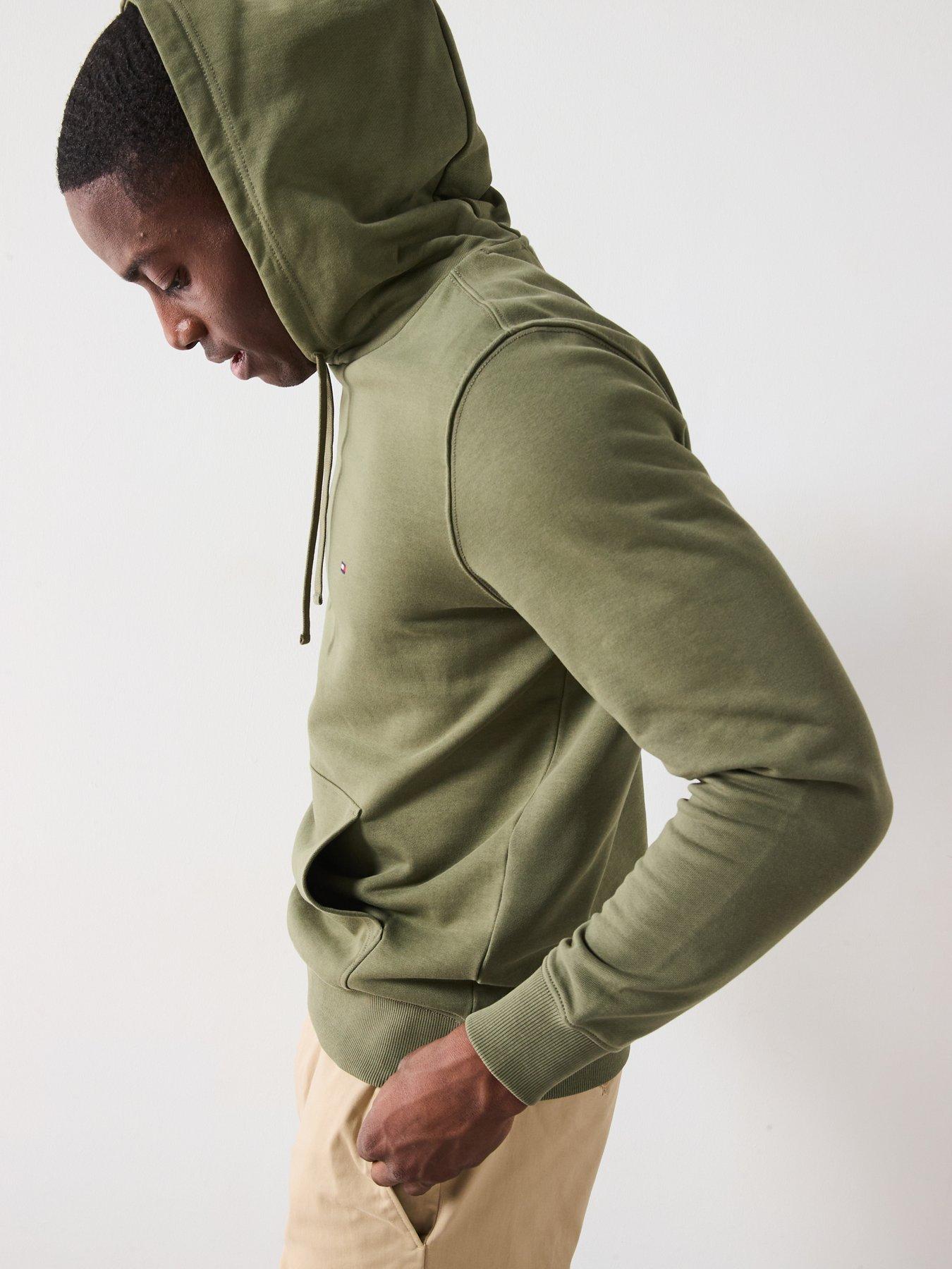 Image 4 of 6 of Tommy Hilfiger Essential Terry Hoodie - Green