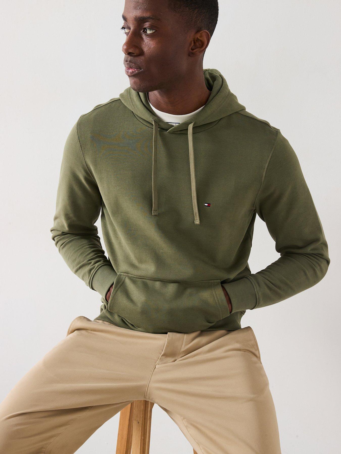 Image 6 of 6 of Tommy Hilfiger Essential Terry Hoodie - Green