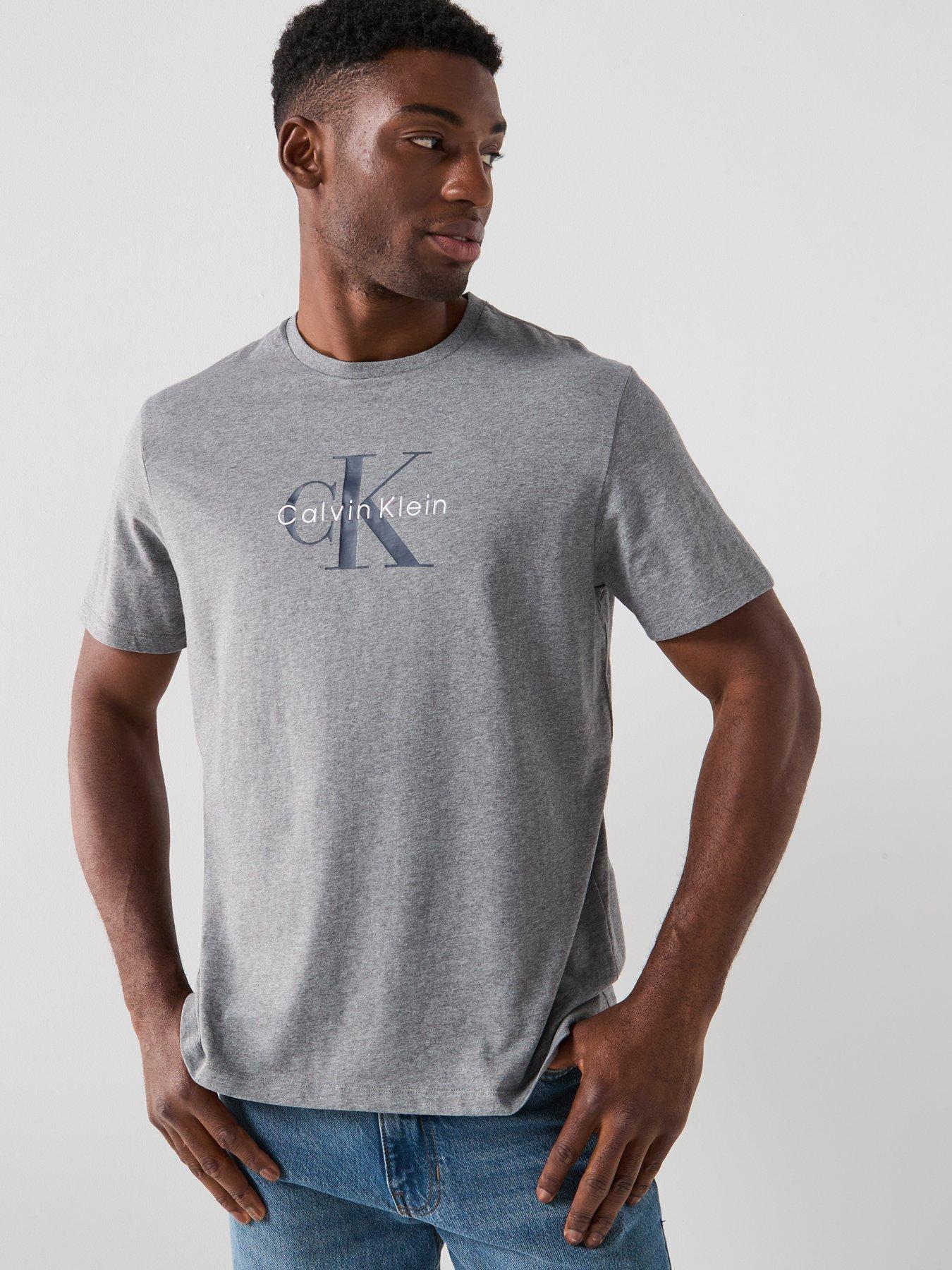 Image 6 of 6 of Calvin Klein Jeans Monologo T-Shirt - Brown