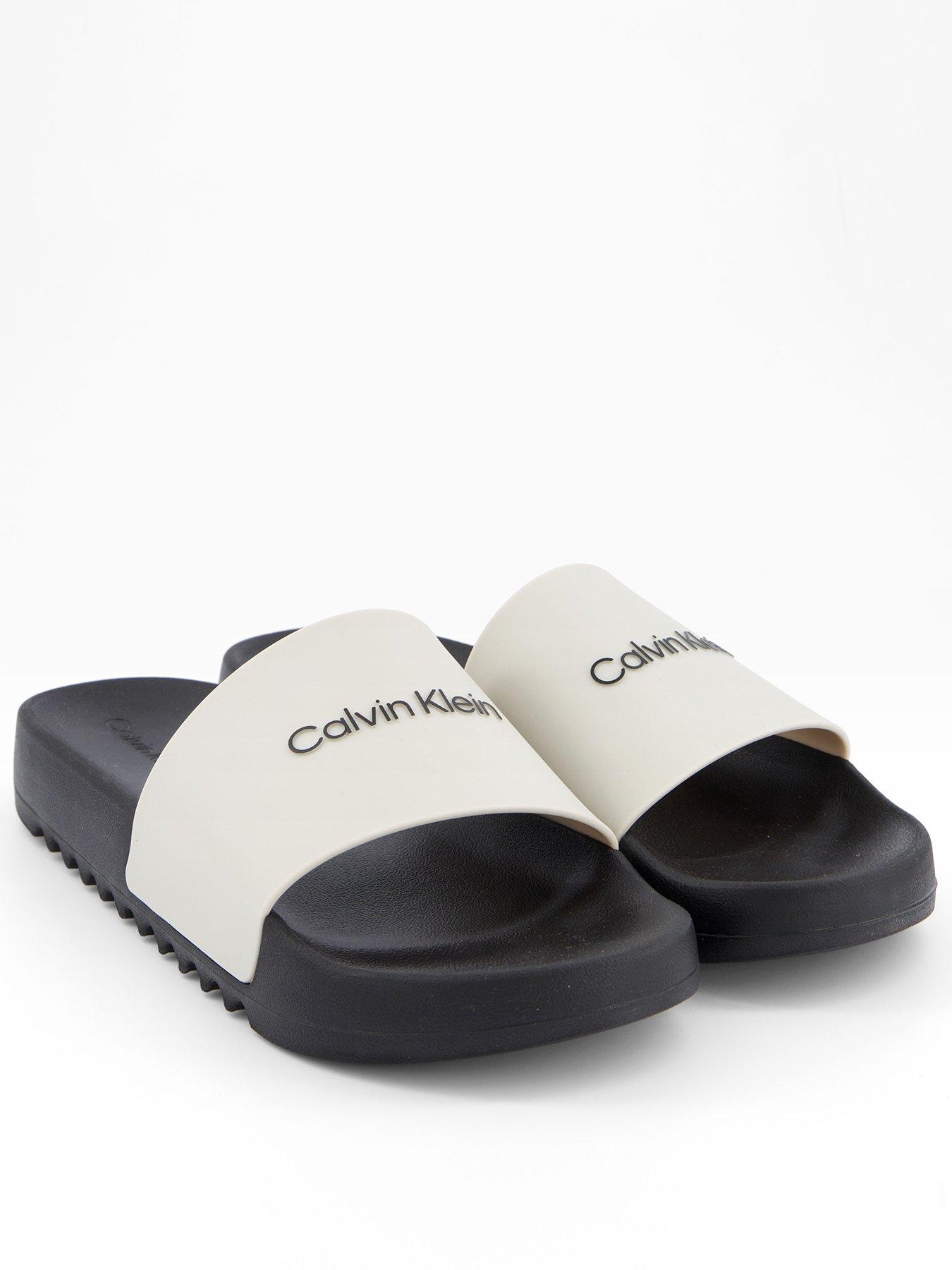undefined Chunky Pool Slide - Off White