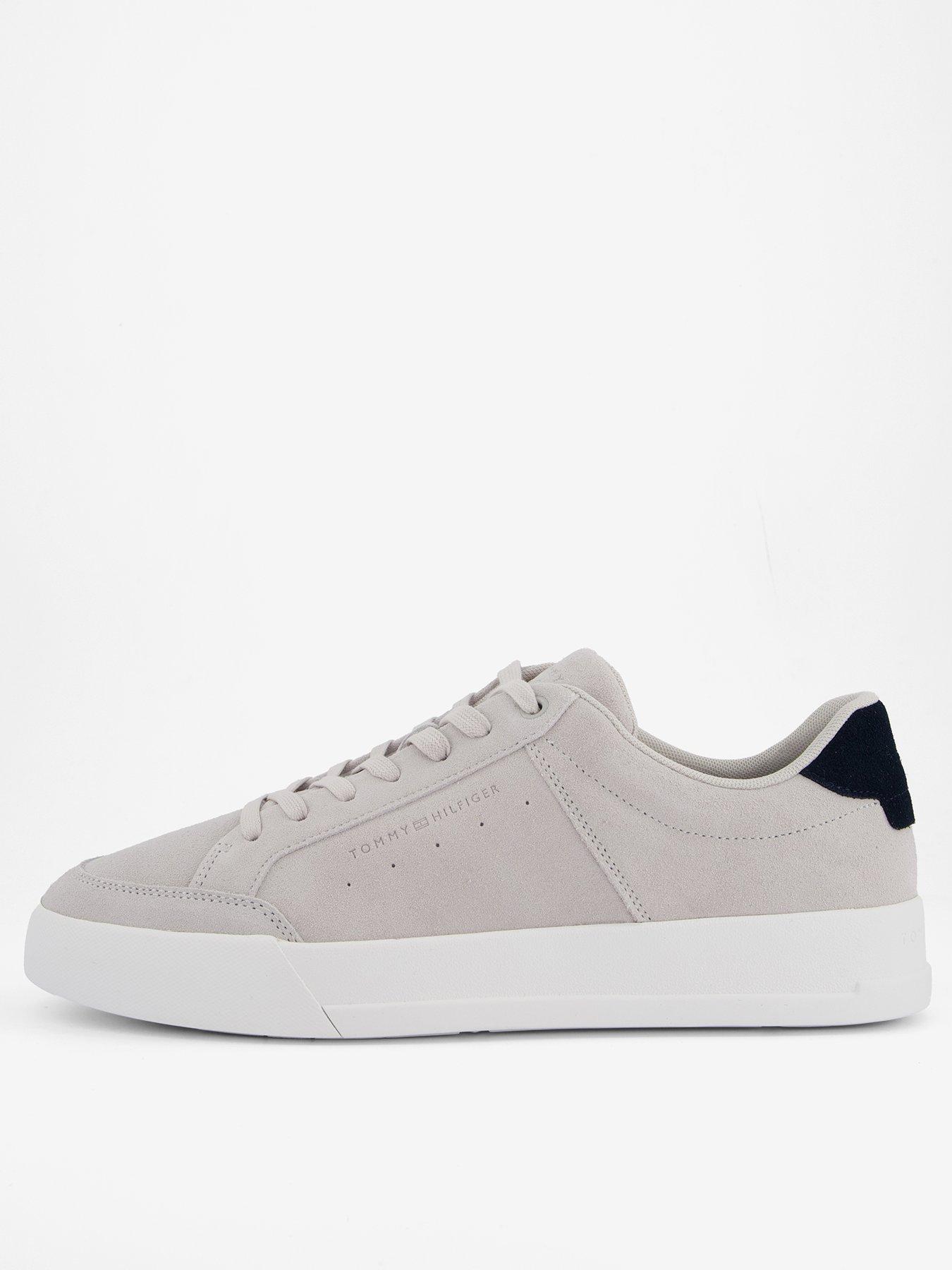 undefined Court Summer Suede Trainers - Grey