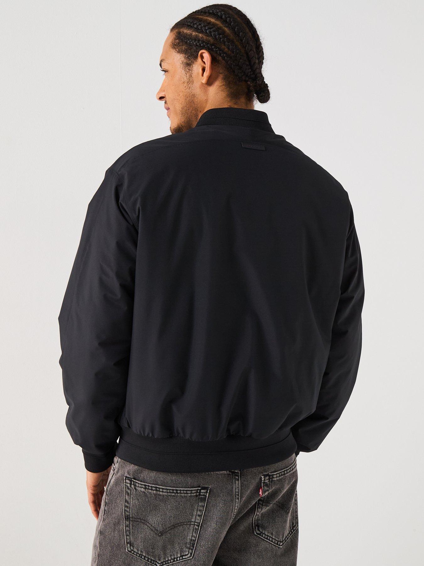 image of calvin-klein-lightweight-sportswear-hero-bomber-black