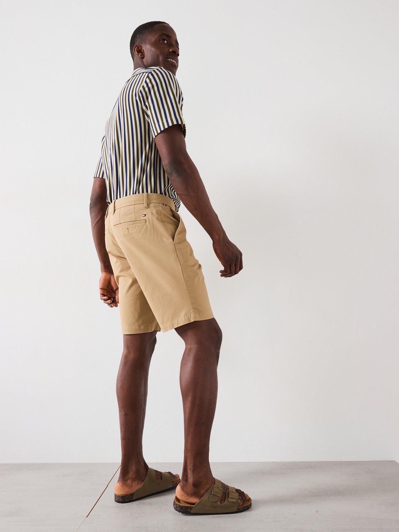 image of tommy-hilfiger-1985-harlem-chino-shorts-beige