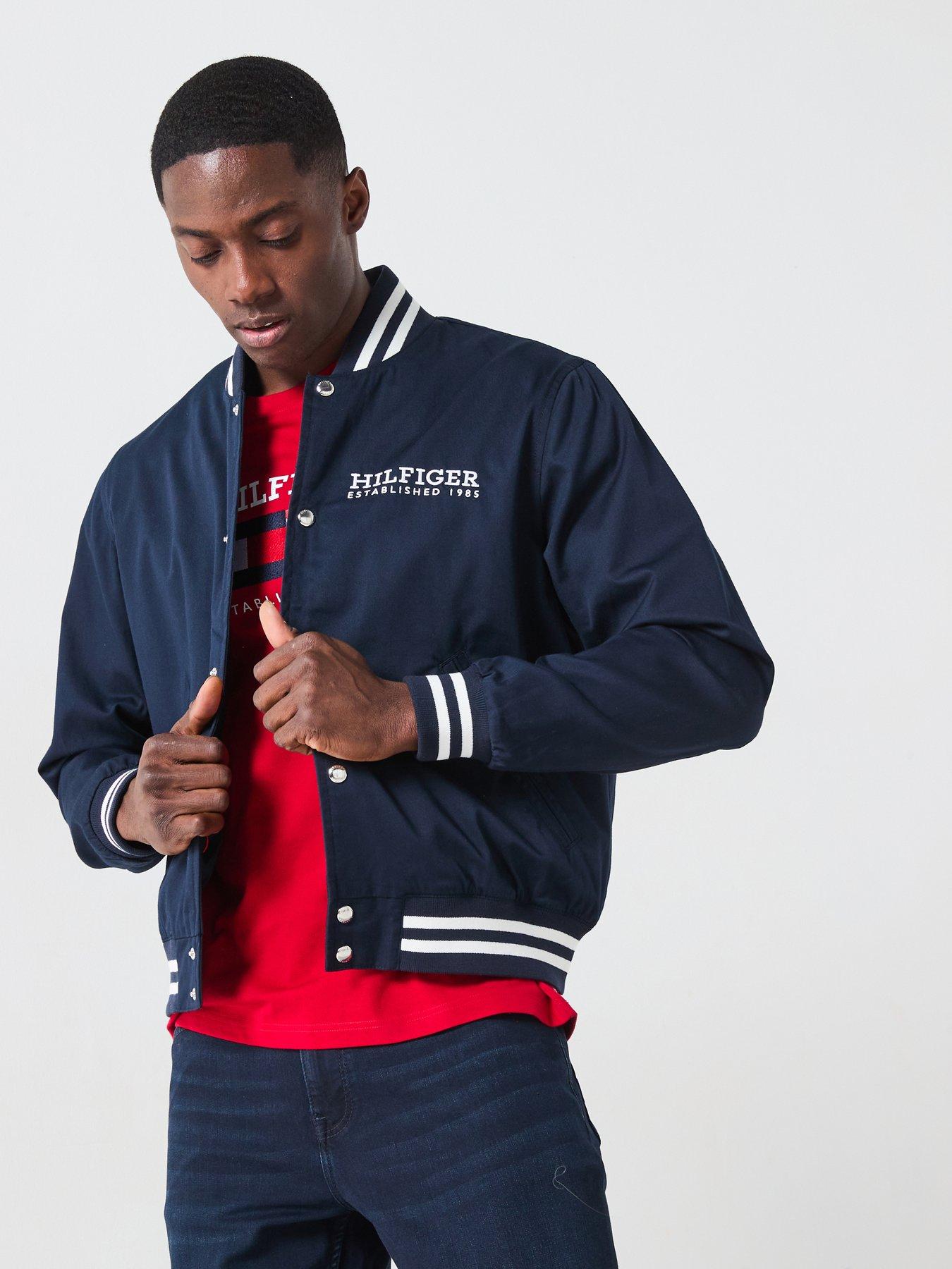 undefined Americana Varsity Jacket - Navy