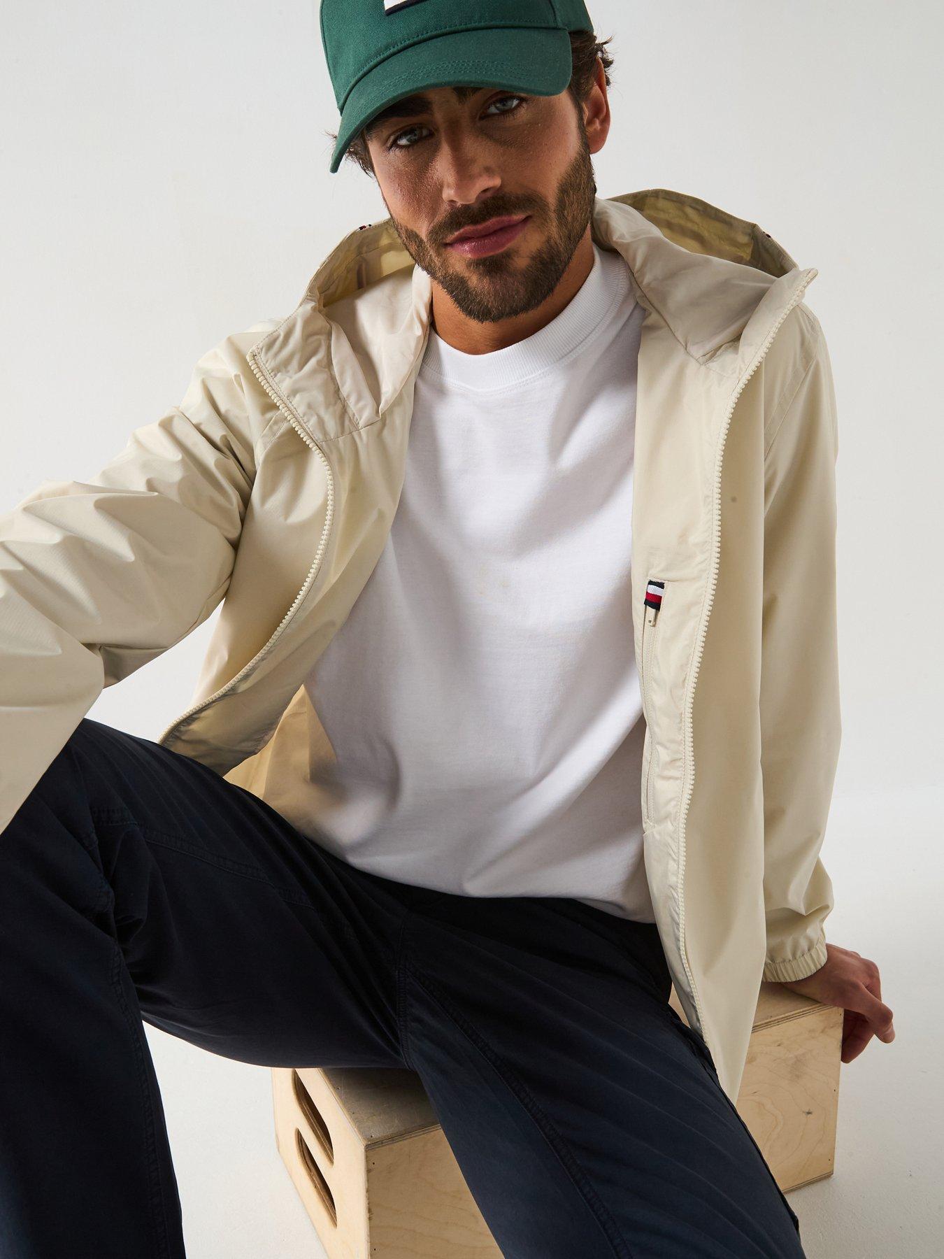 Tommy Hilfiger Rwb Hooded Jacket - Off White