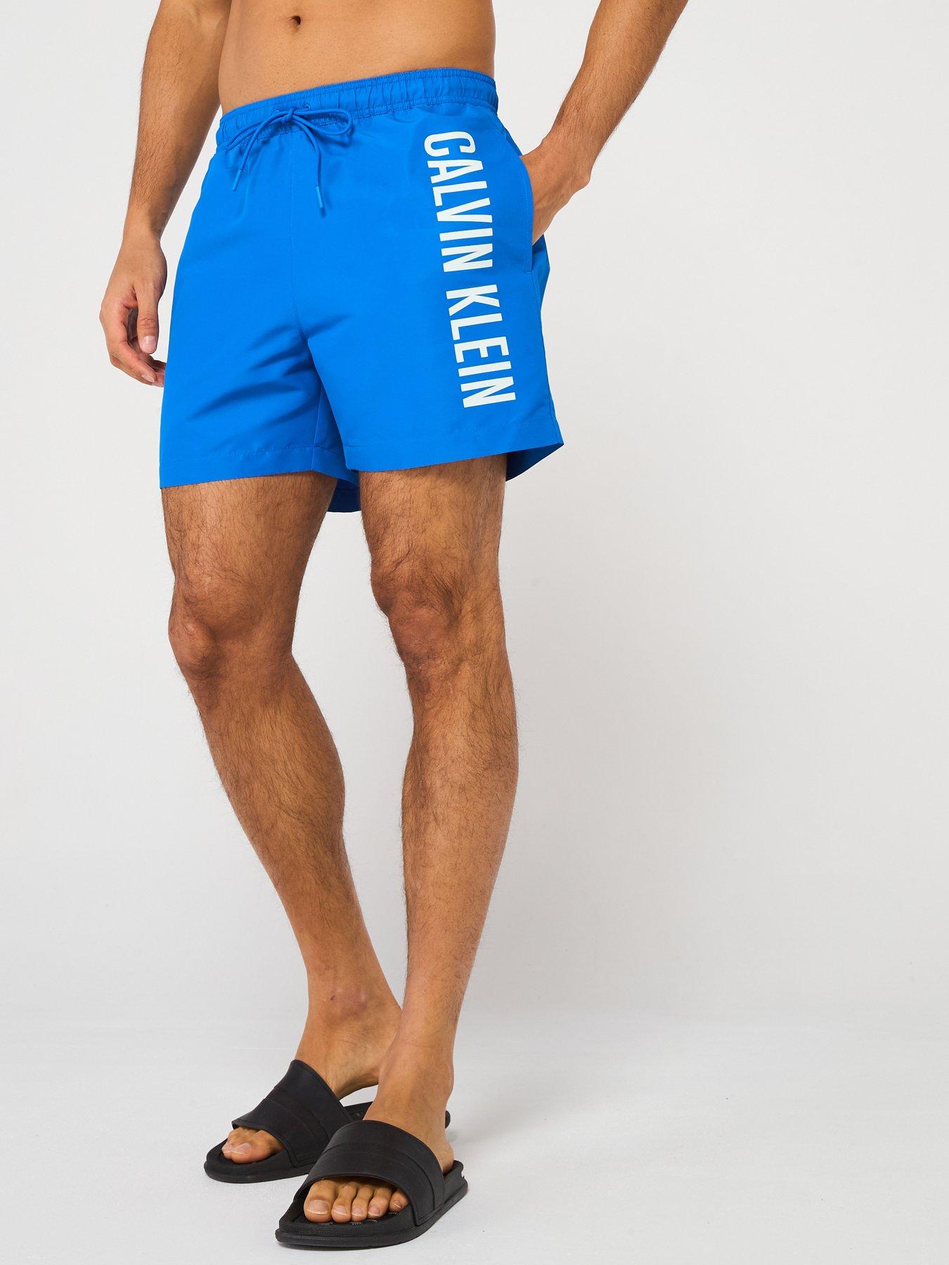 undefined Medium Drawstring Swimshorts - Blue