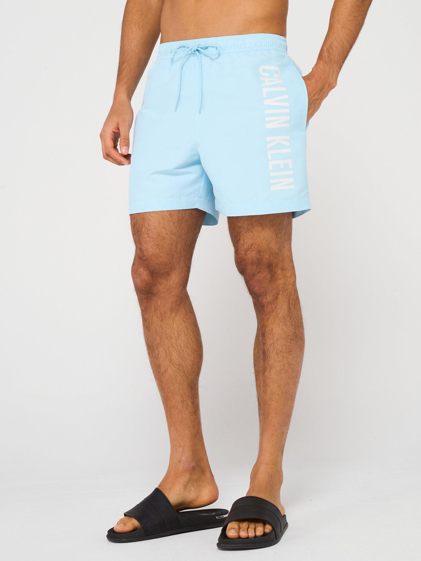 undefined Medium Drawstring Swimshorts - Blue