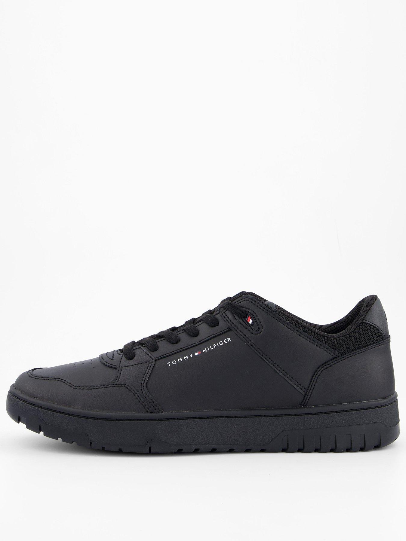 undefined Basket Core Lite Leather Sneakers - Black