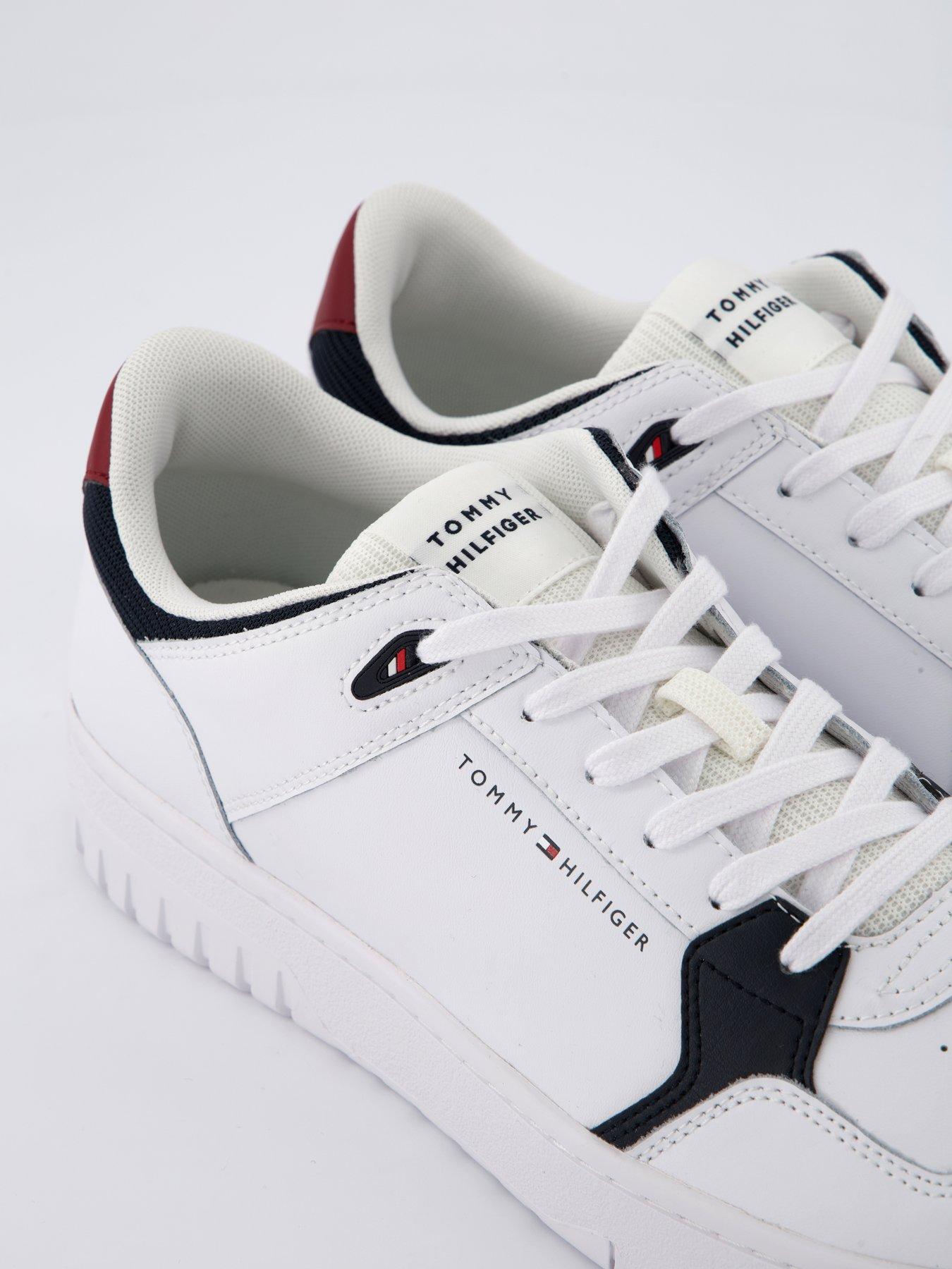  image of tommy-hilfiger-basket-core-lite-leather-sneakers-white