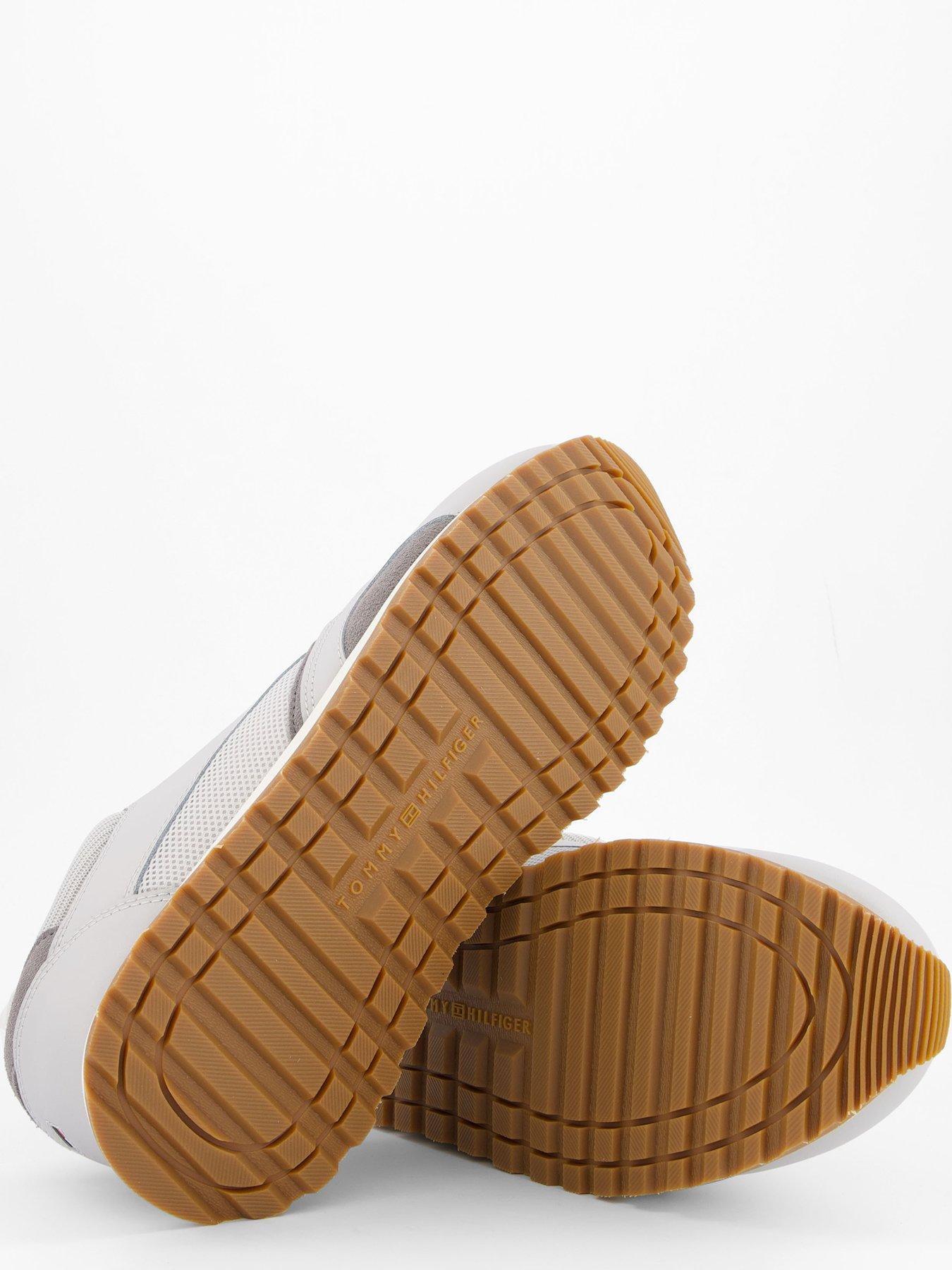 Image 4 of 7 of Tommy Hilfiger Mix Eva Runner Trainers - Light Grey