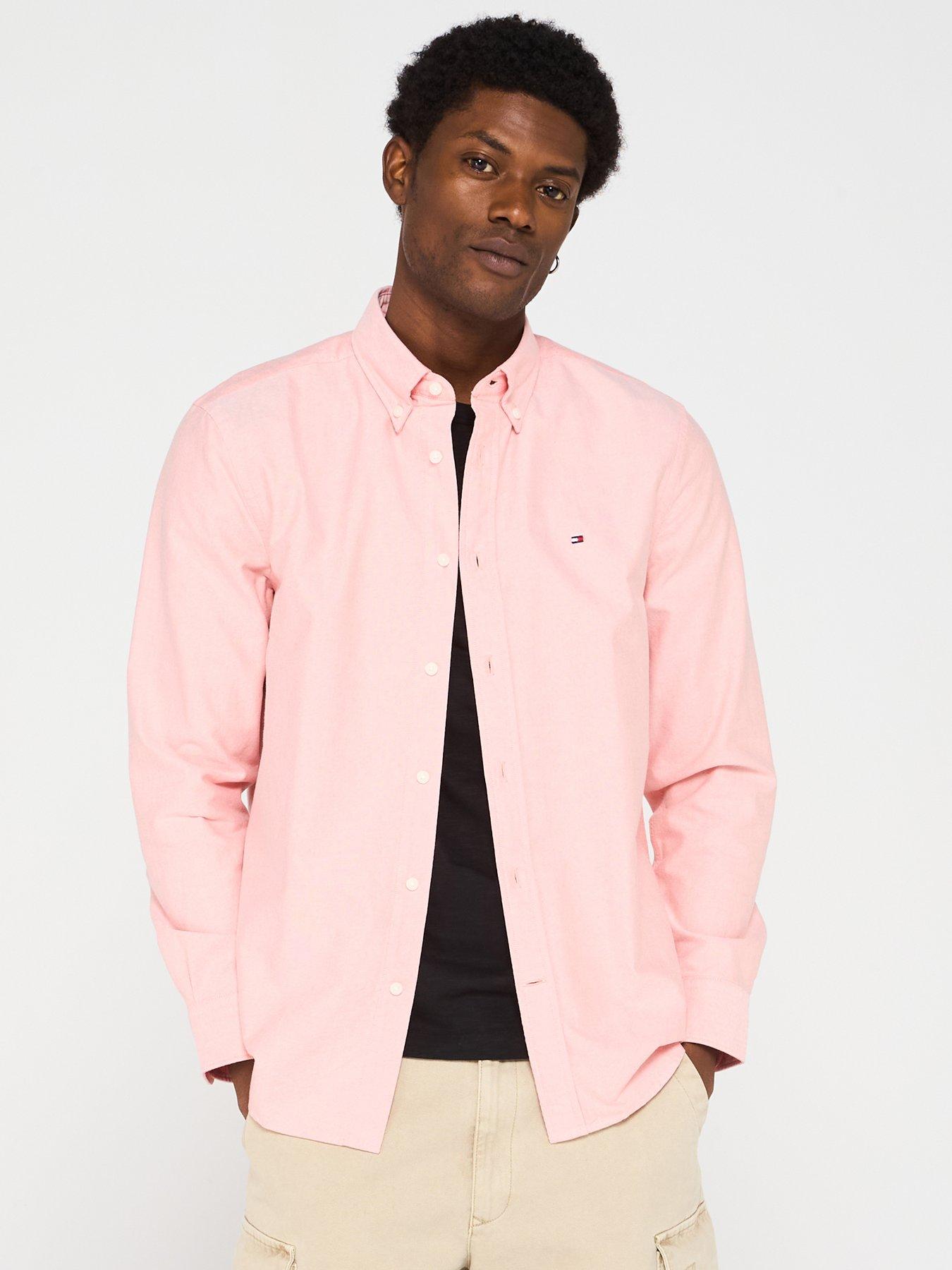 undefined Solid Heritage Oxford Regular Fit Shirt - Pink