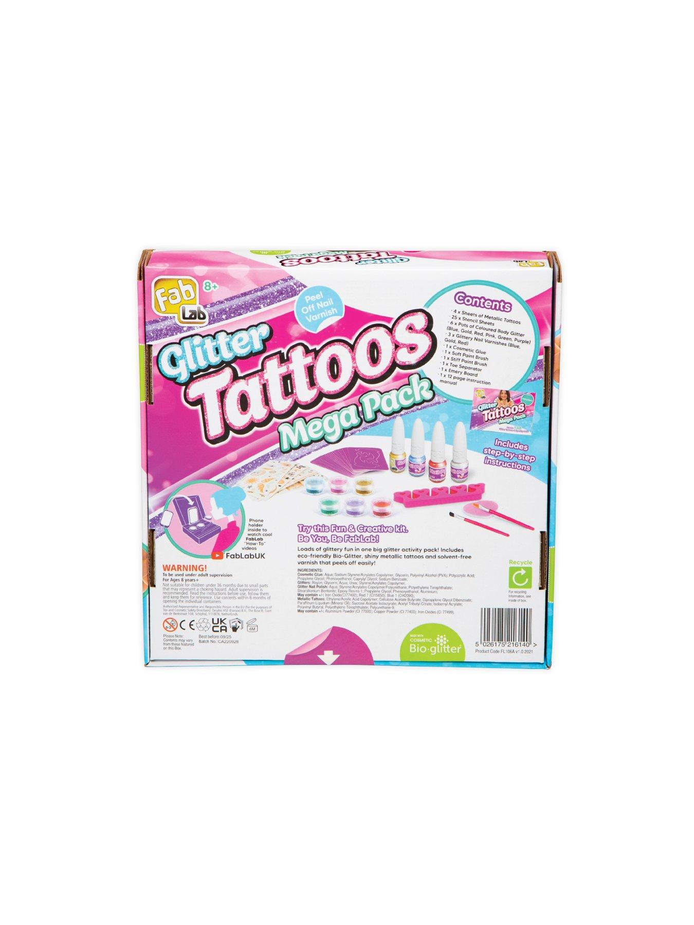 Image 4 of 4 of Fab Lab Glitter Tattoos Mega Pack