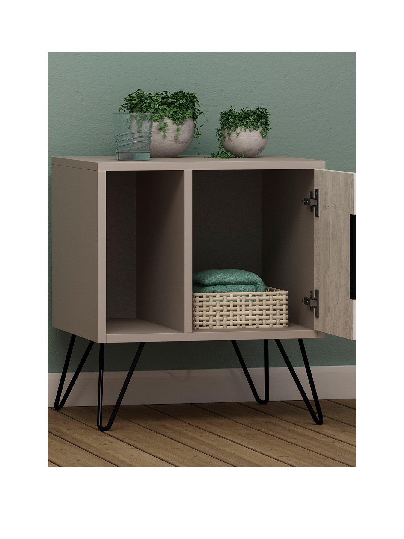  image of decortie-glynn-bedside-table-mochaantique-white