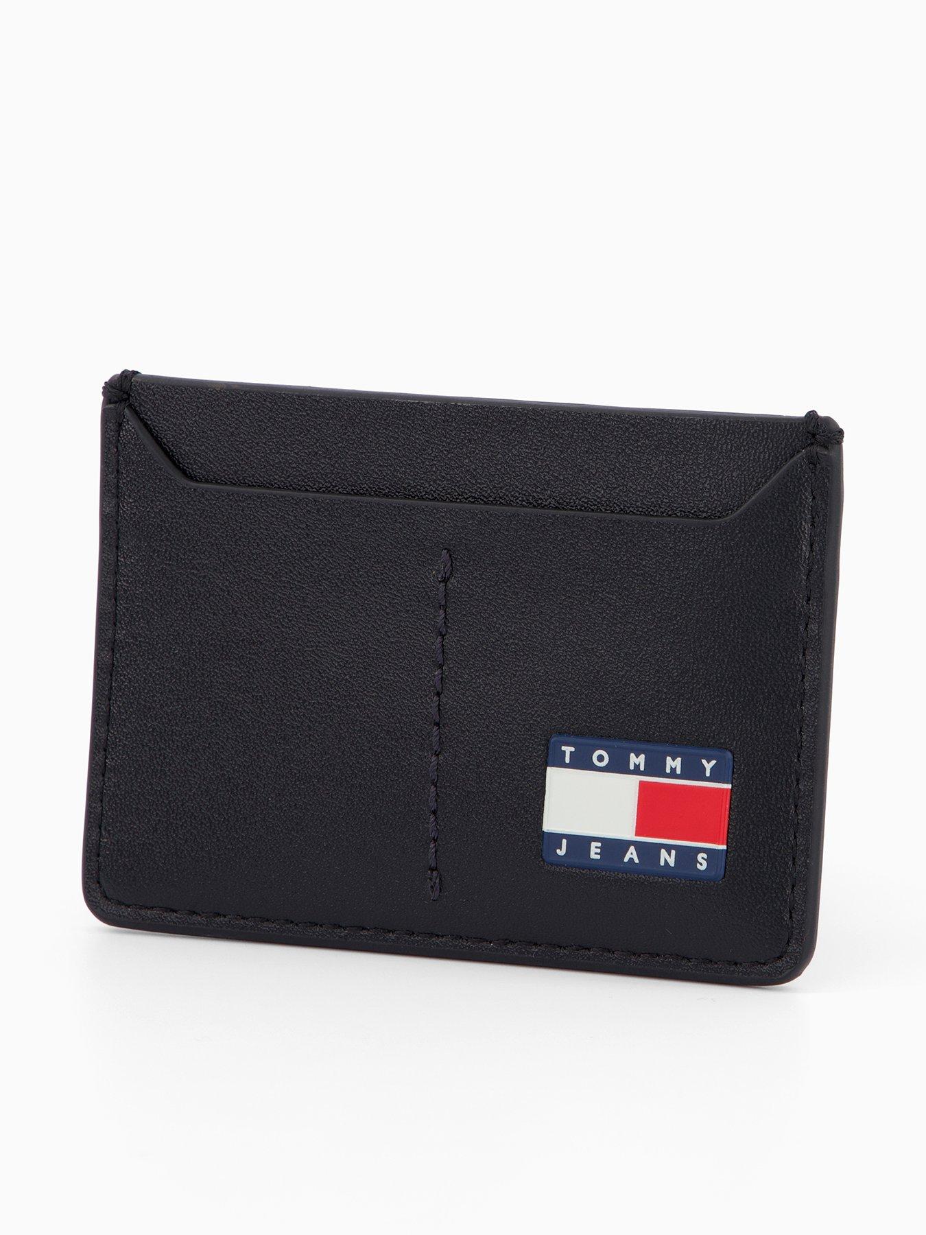 undefined Heritage Leather Card Holder - Black