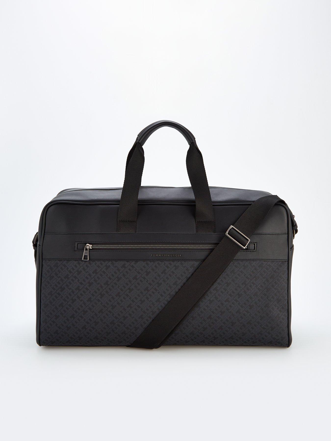 undefined Monogram Pu Duffle - Black