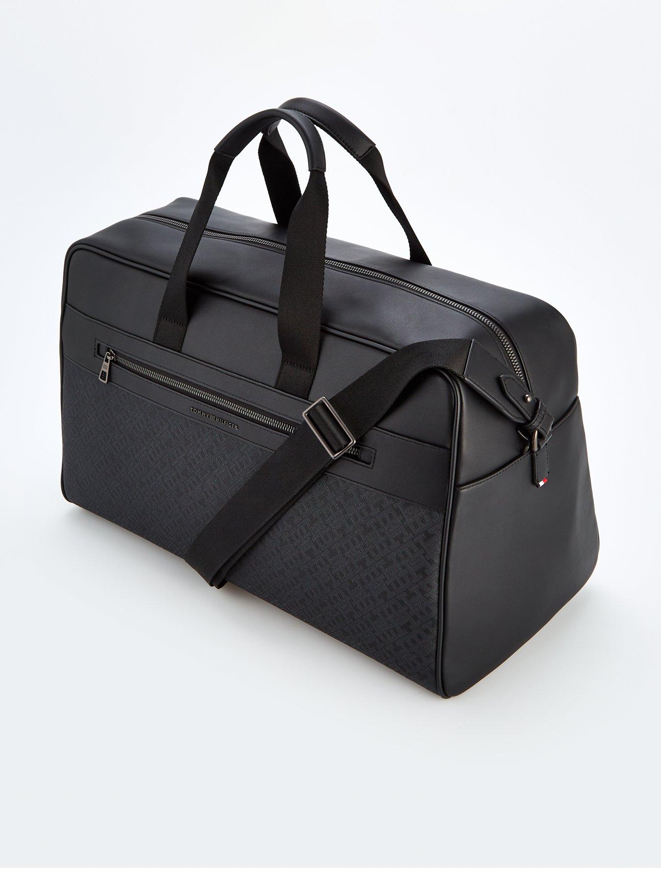 Image 2 of 4 of Tommy Hilfiger Monogram Pu Duffle - Black