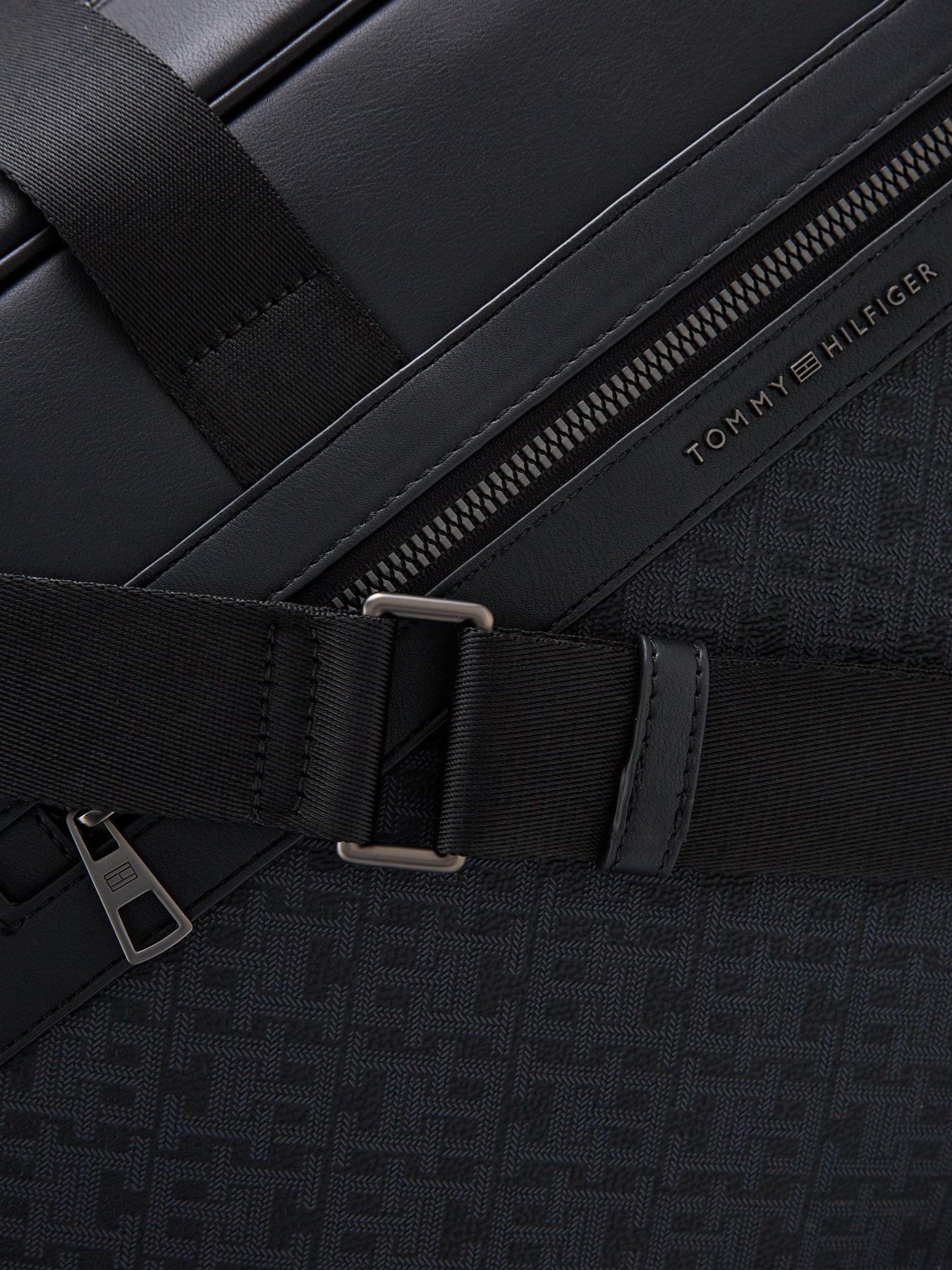Image 3 of 4 of Tommy Hilfiger Monogram Pu Duffle - Black