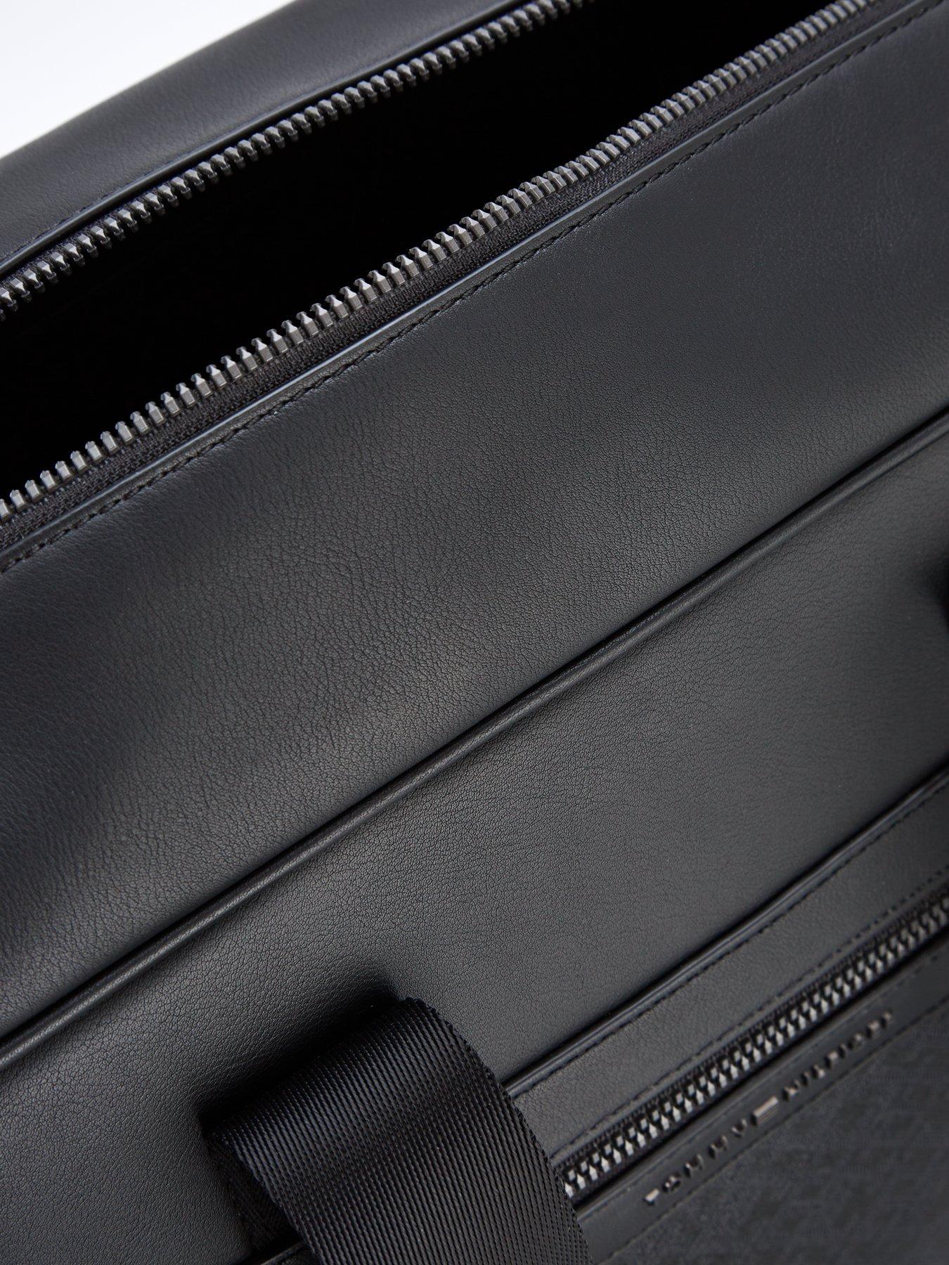 Image 4 of 4 of Tommy Hilfiger Monogram Pu Duffle - Black