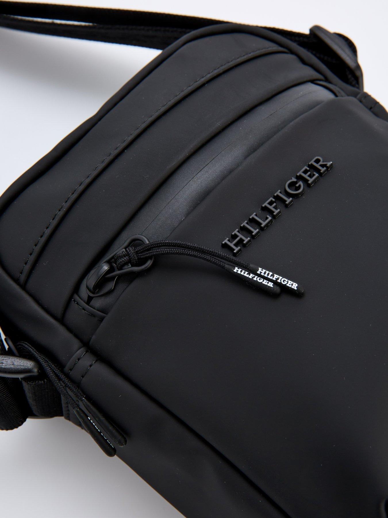 Image 4 of 4 of Tommy Hilfiger TPU Mini Reporter Crossbody Bag - Black