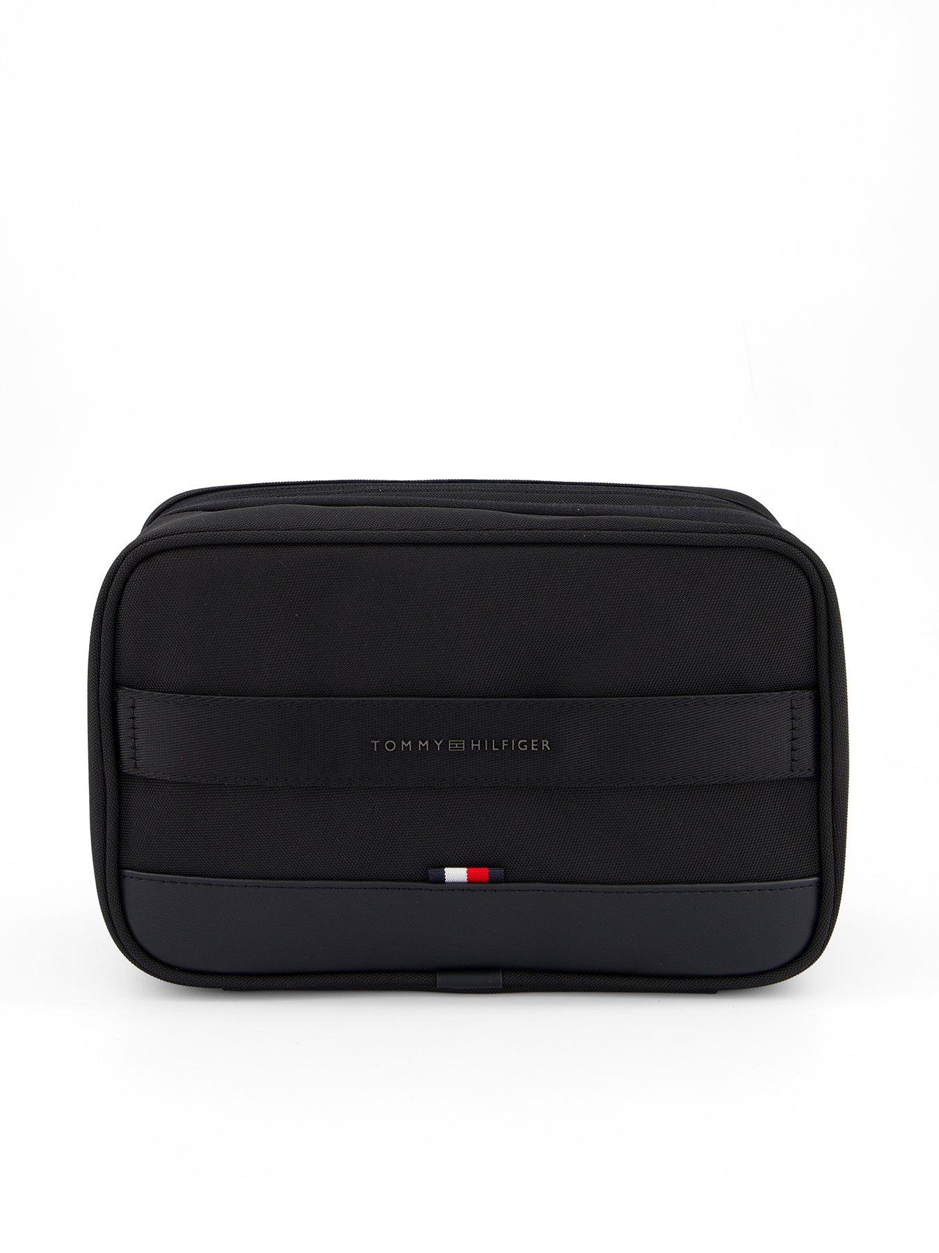Image 1 of 4 of Tommy Hilfiger Nylon Travel Washbag - Black